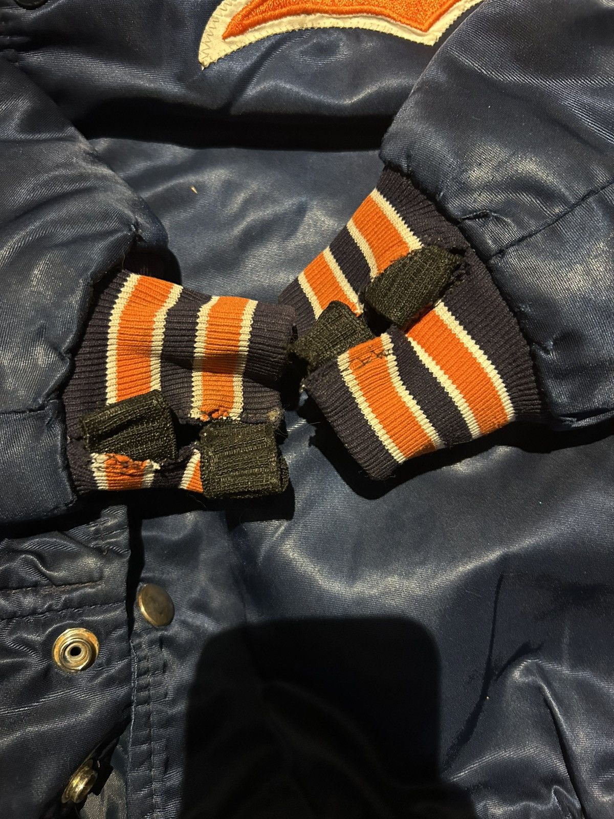 Starter Vintage Detroit Tigers Satin Bomber Jacket 90s MLB Diamond Size US L / EU 52-54 / 3 - 13 Thumbnail
