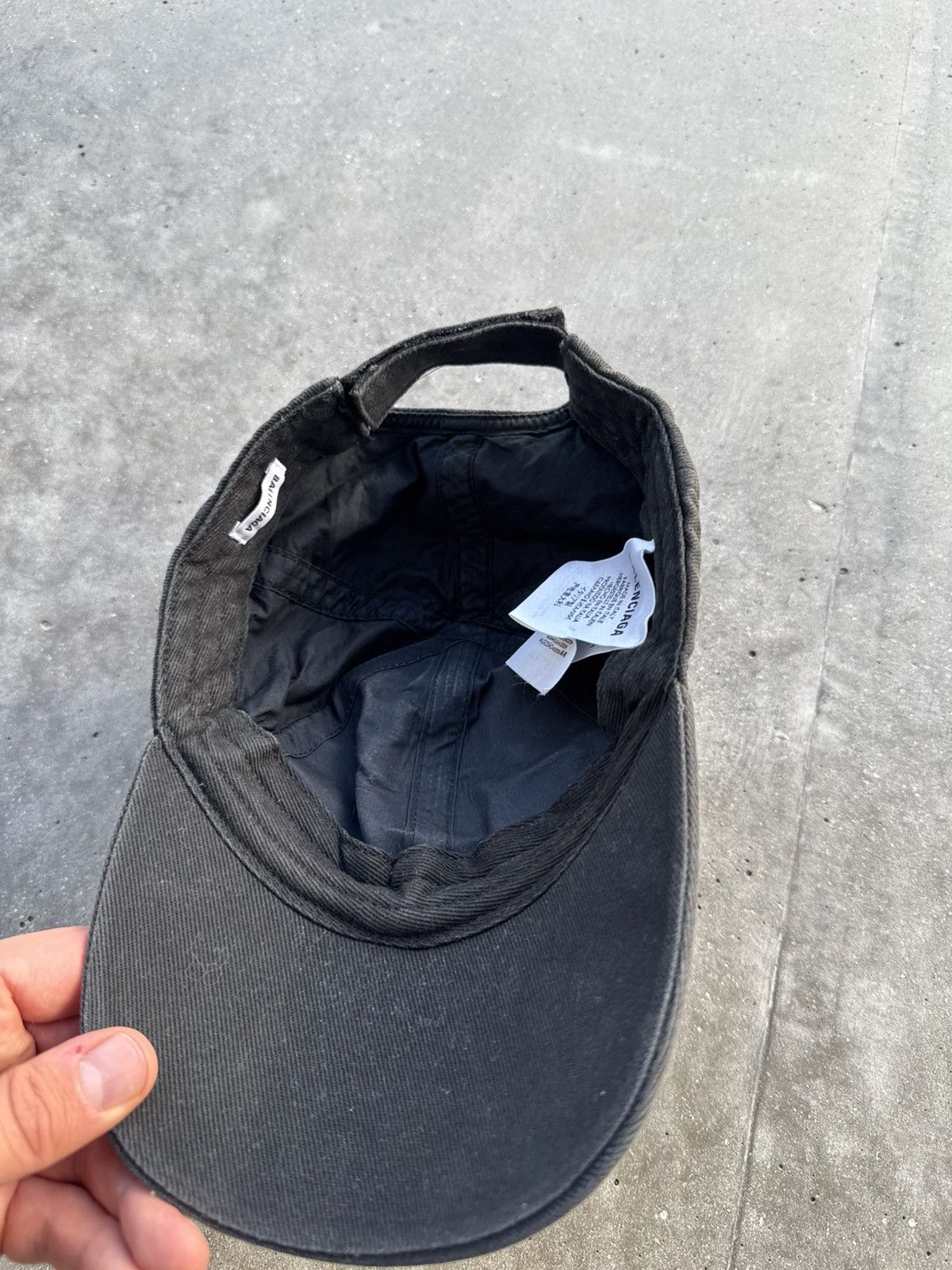 Balenciaga Balenciaga SS18 logo Hat distressed Archive Designer grail Size ONE SIZE - 3 Thumbnail