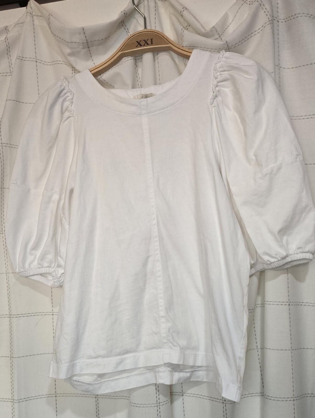 Madewell Madewell Puff-Sleeve Tee Size S / US 4 / IT 40 - 3 Thumbnail