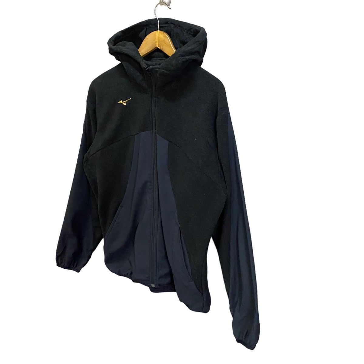 Japanese Brand × Mizuno × Vintage Mizuno pro major quality half fleece zipper hoodie Size US M / EU 48-50 / 2 - 3 Thumbnail