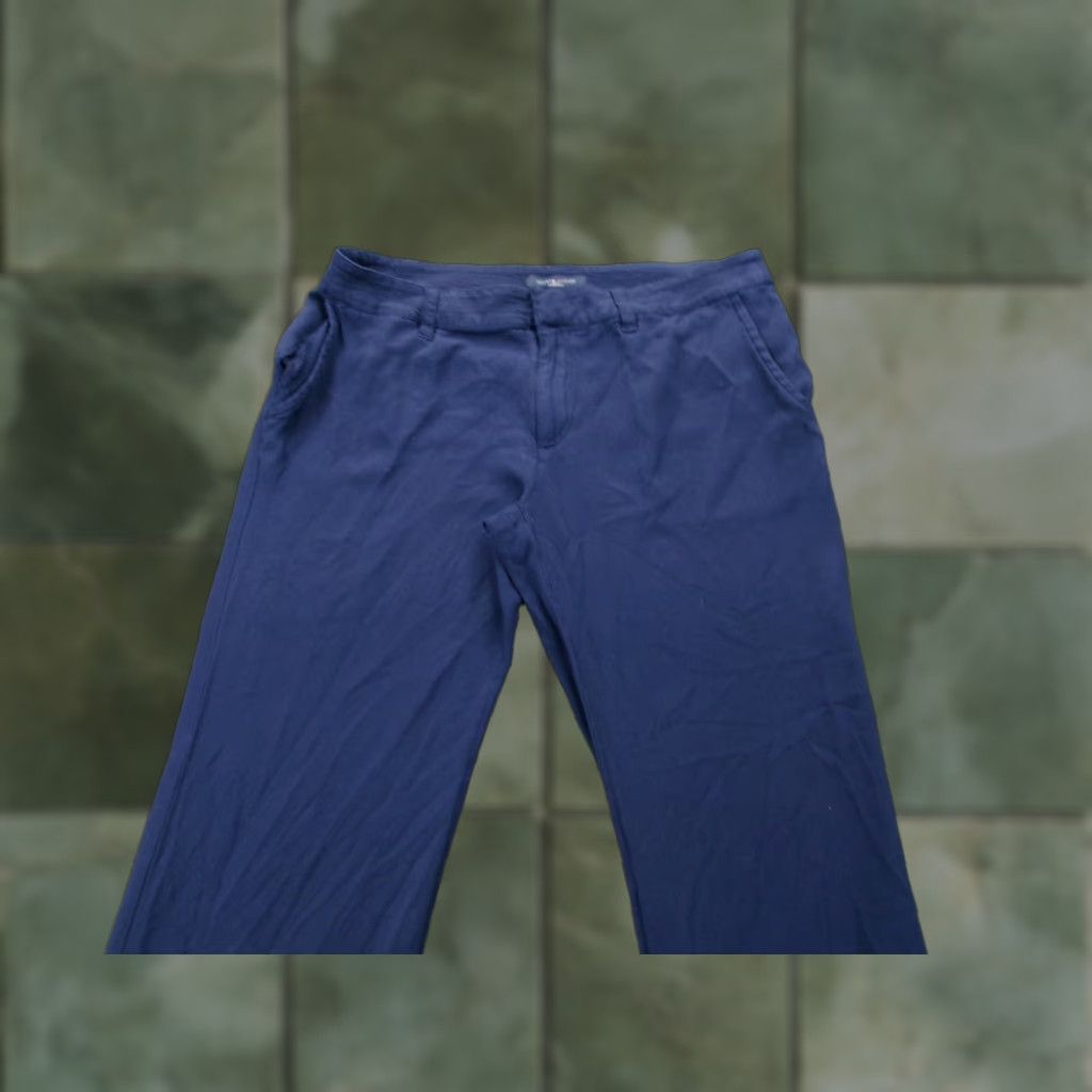 Tommy Hilfiger Tommy Hilfiger Pant Women 8 Blue Soft Comfy Causal Everyday Basic Office Capsule Size 30" / US 8 / IT 44 - 1 Thumbnail