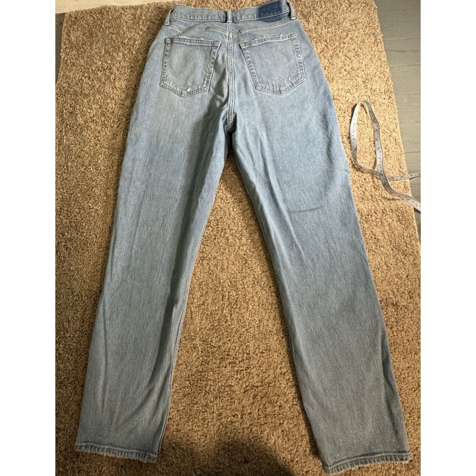 Abercrombie & Fitch Abercrombie and Fitch The Dad High Rise Curve Love Size 29" - 7 Thumbnail