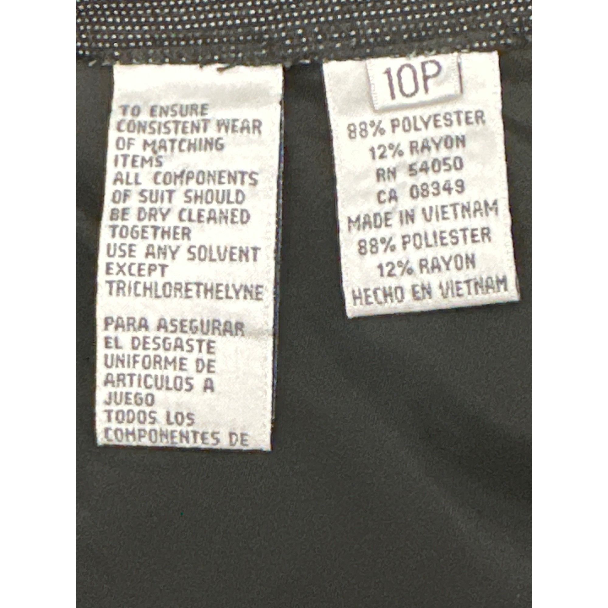 Other CCC Black Asymmetrical Skirt Polyester Rayon Blend Lining Si Size 28" / US 6 / IT 42 - 3 Thumbnail