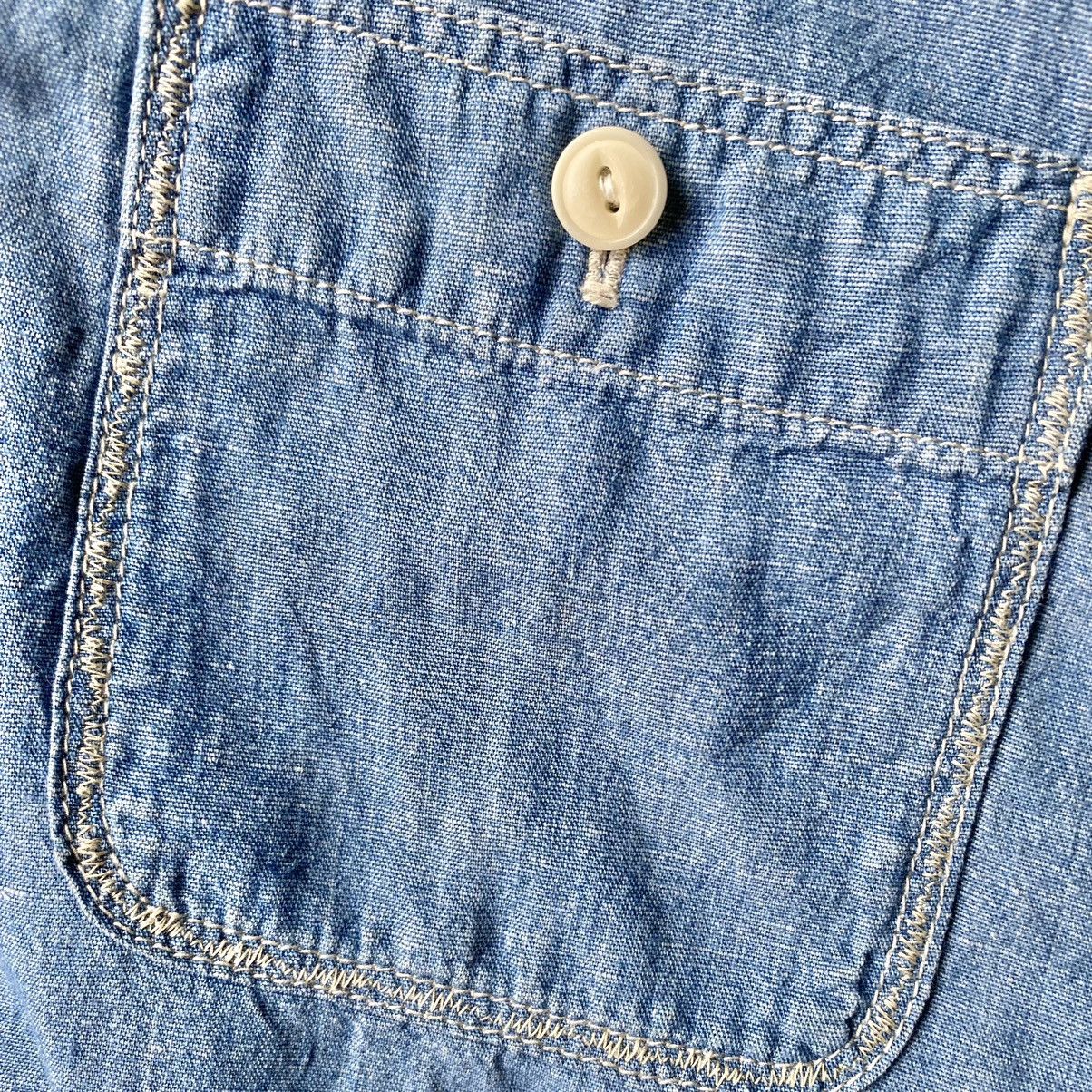 Visvim Visvim SS13 Deadwood Chambray Shirt Size US S / EU 44-46 / 1 - 15 Thumbnail