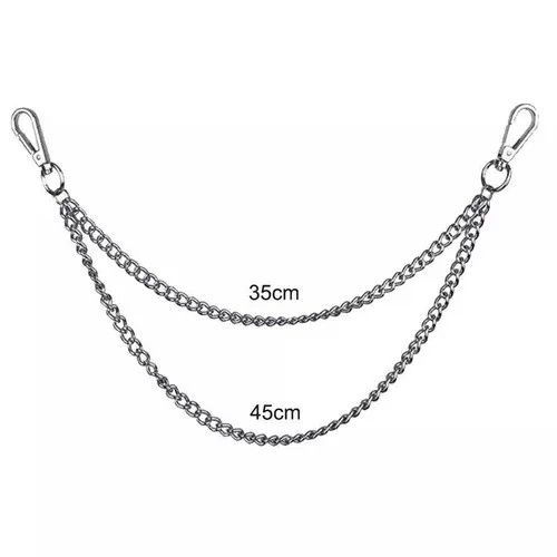Jewelry Layered Chain Keychain Size ONE SIZE - 3 Thumbnail