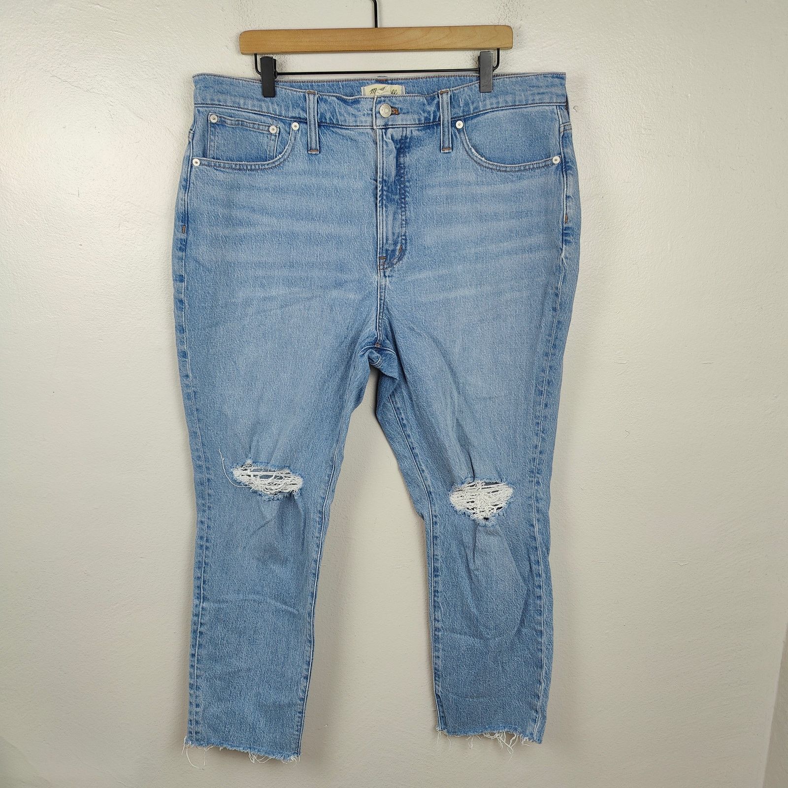 Madewell Madewell The Perfect Vintage Jeans Womens 33 Light Wash Size 33" - 1 Thumbnail