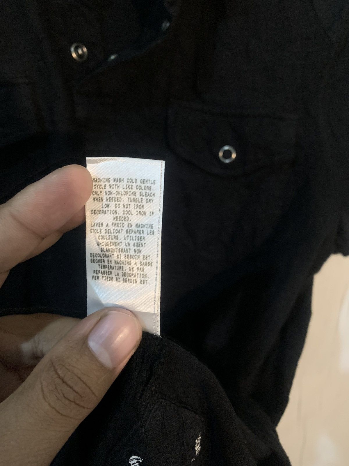 Hysteric Glamour Sold • Guess jeans POEM JAPANESE GOTHIC STYEL Size US S / EU 44-46 / 1 - 8 Thumbnail