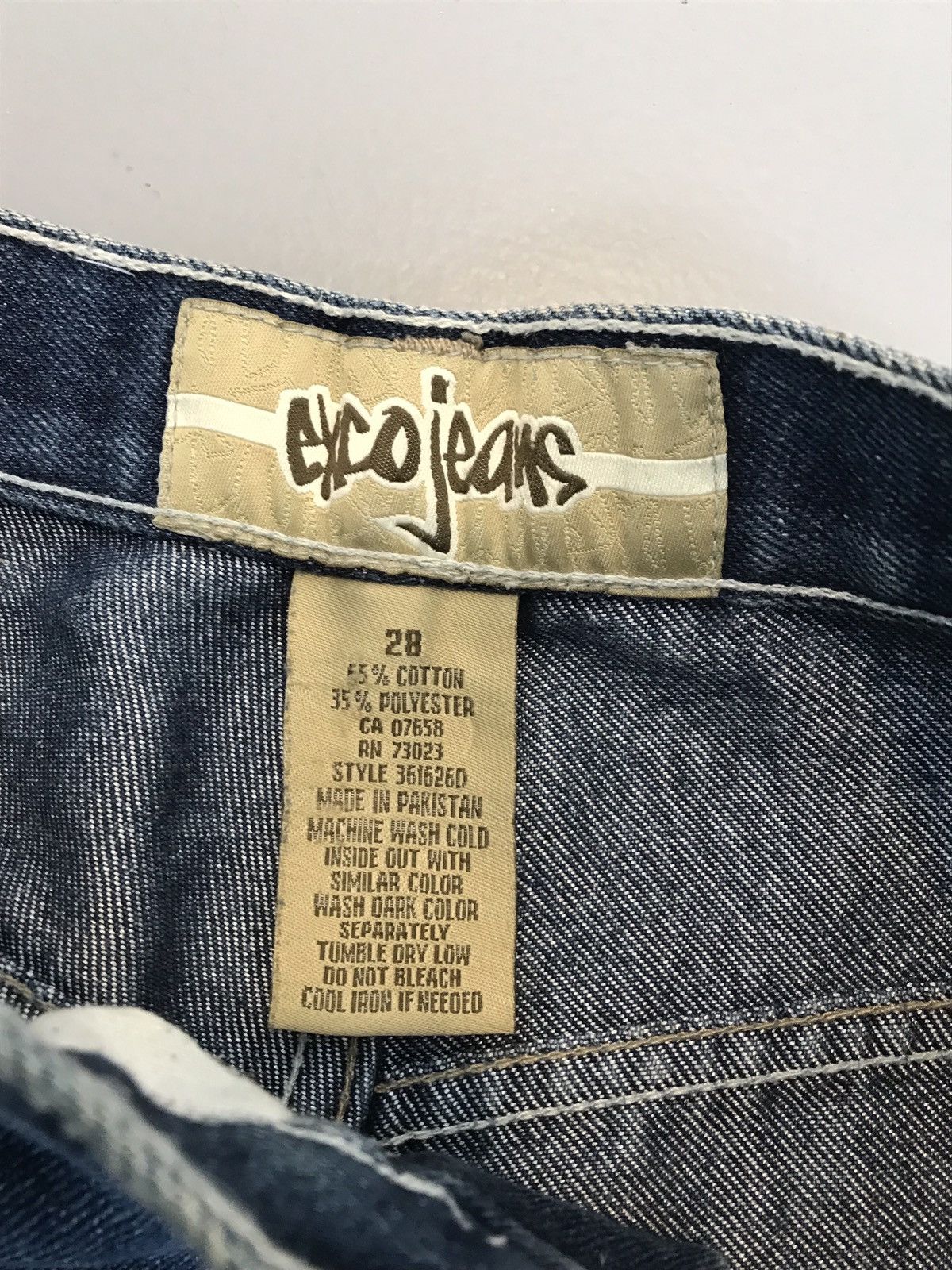 Vintage Vintage expo jeans Size US 27 - 6 Thumbnail