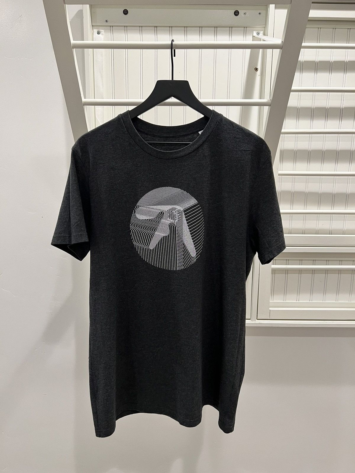 image of Band Tees x Vintage Aphex Twin 2023 Tour Logo Tee in Grey, Men's (Size XL)