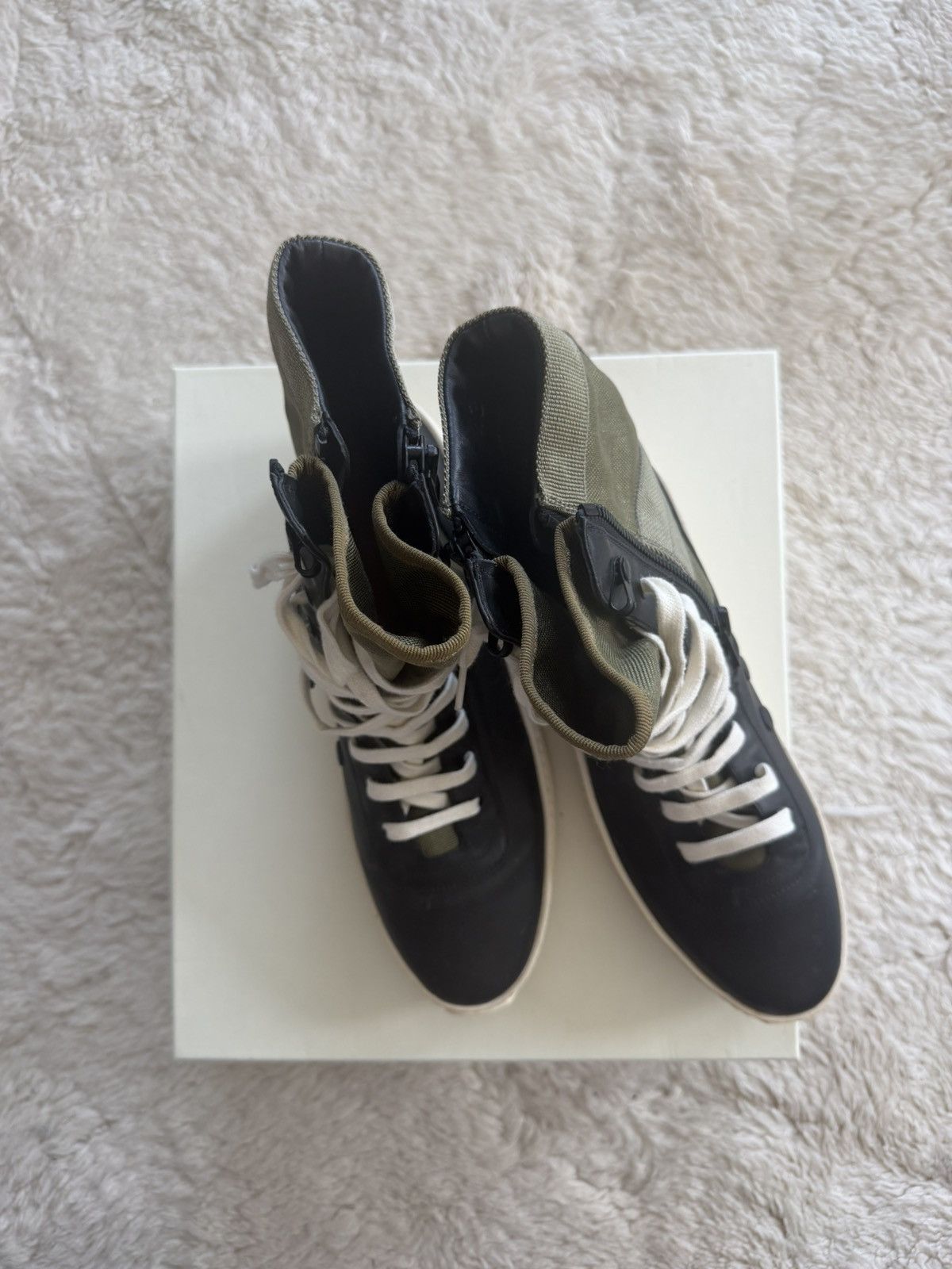 Fear of God Military Boots Green/ Black Size US 10.5 / EU 43-44 - 6 Thumbnail
