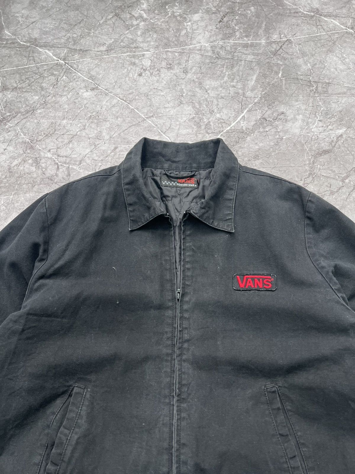 Vans × Vintage Vintage 90s Sunfaded VANS SKATE MODULAR Detroit Jacket Size US M / EU 48-50 / 2 - 3 Thumbnail