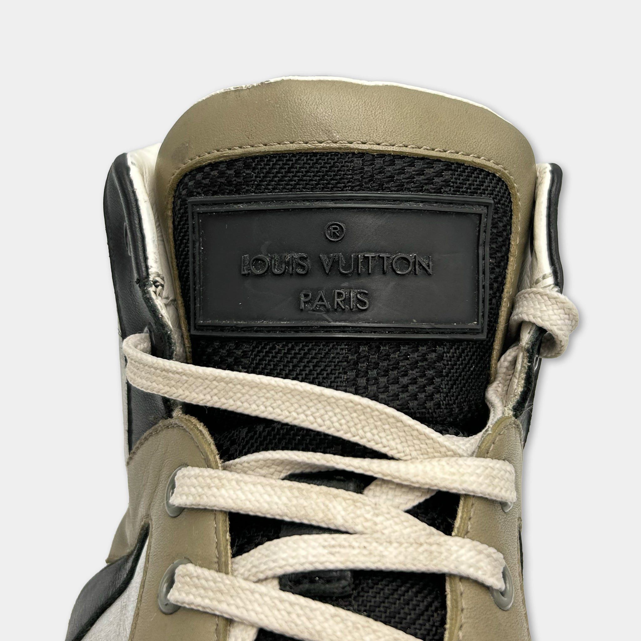 Louis Vuitton Louis Vuitton Damier Geant Tribe High Top Sneakers Size US 8 / EU 41 - 5 Thumbnail