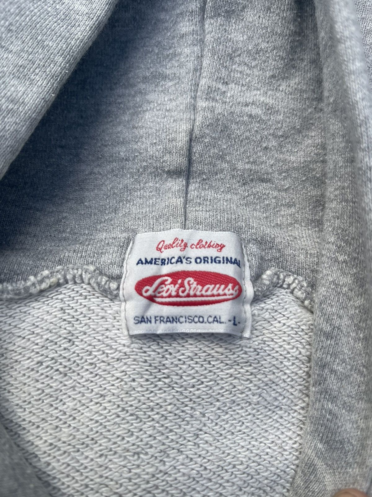 Levi's Vintage 1998 Levi’s Gray Hoodie – Made in Japan – Size L Size US L / EU 52-54 / 3 - 19 Thumbnail