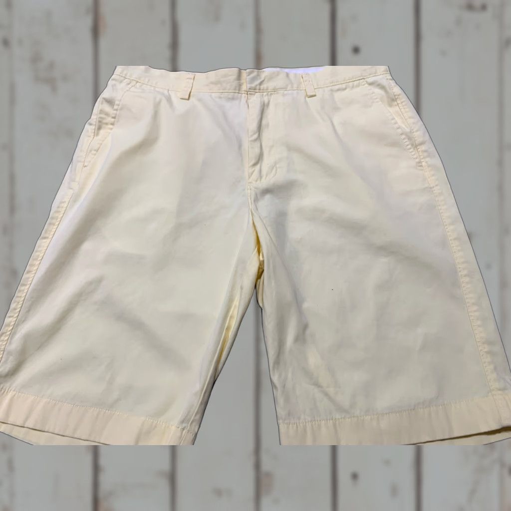 J.Crew J.CREW Chino Shorts Men’s Size 32 Yellow Casual Flat Front Summer Golf Size US 32 / EU 48 - 1 Thumbnail