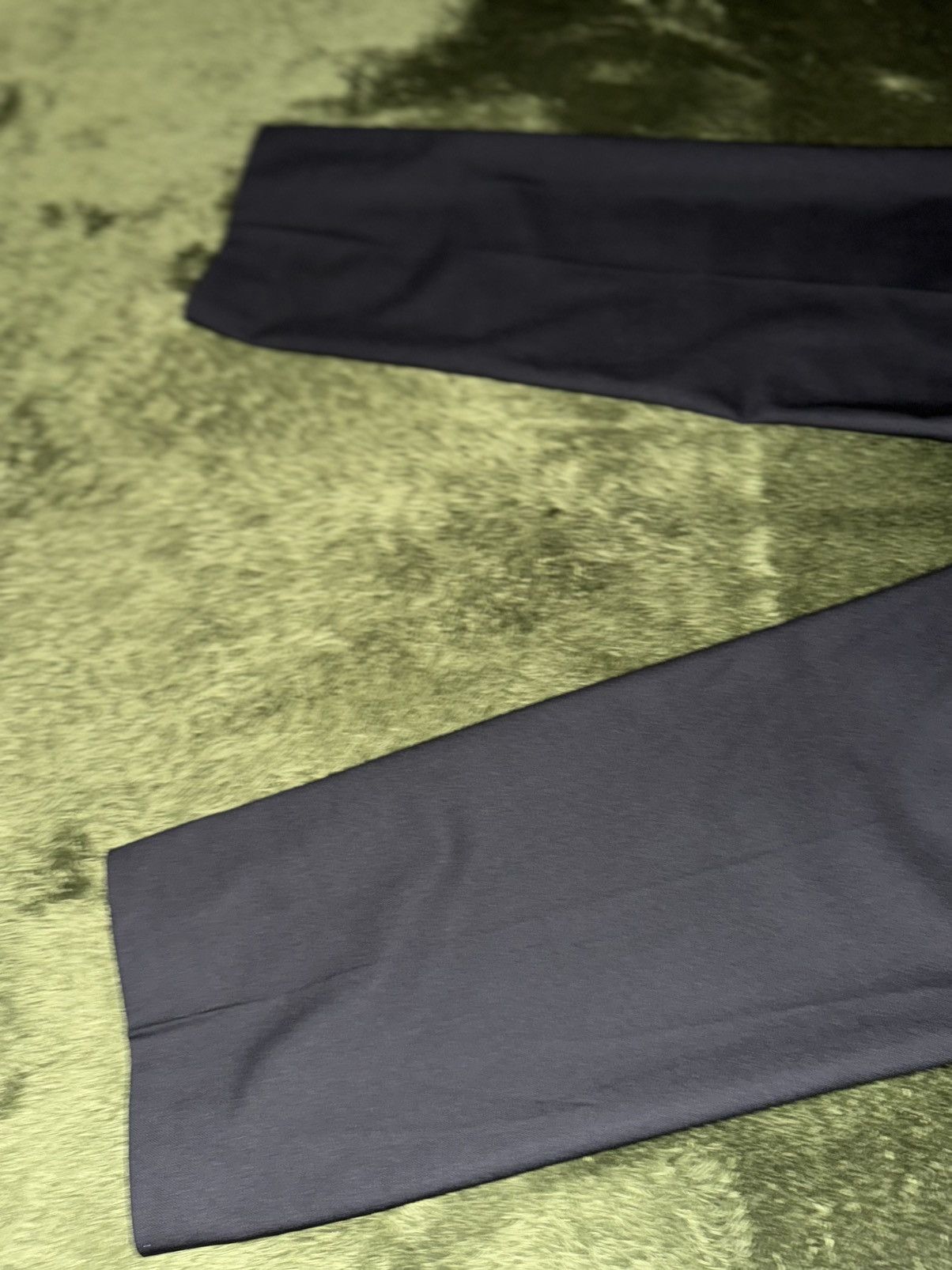 Sunflower [54] SUNFLOWER Pintuck Loose-Fit Trousers slacks black Size 54R - 12 Thumbnail