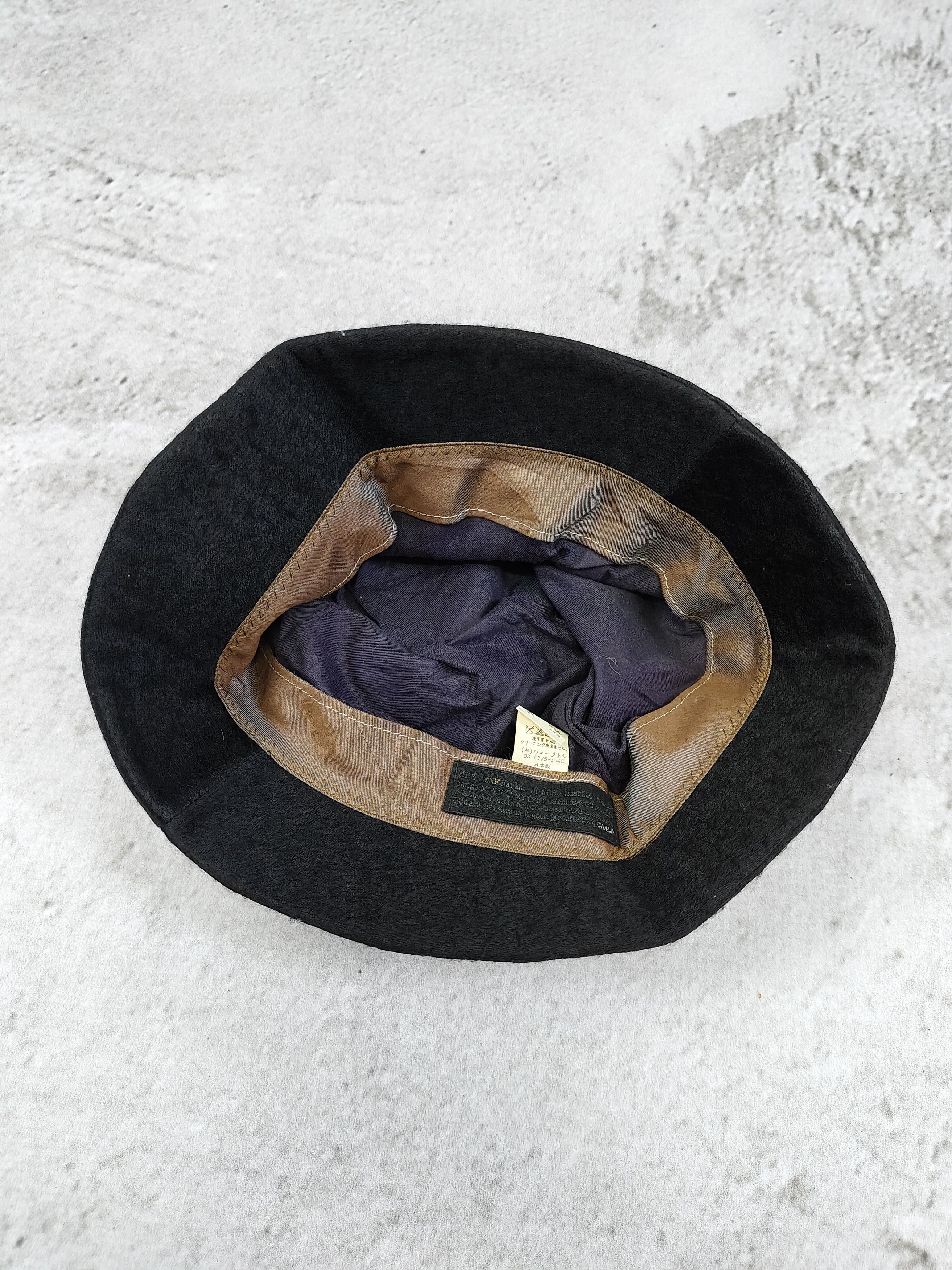 CA4LA 2000s CA4LA🇯🇵 Minimalist Wool Nylon Cloche Bucket Hat Size ONE SIZE - 6 Thumbnail
