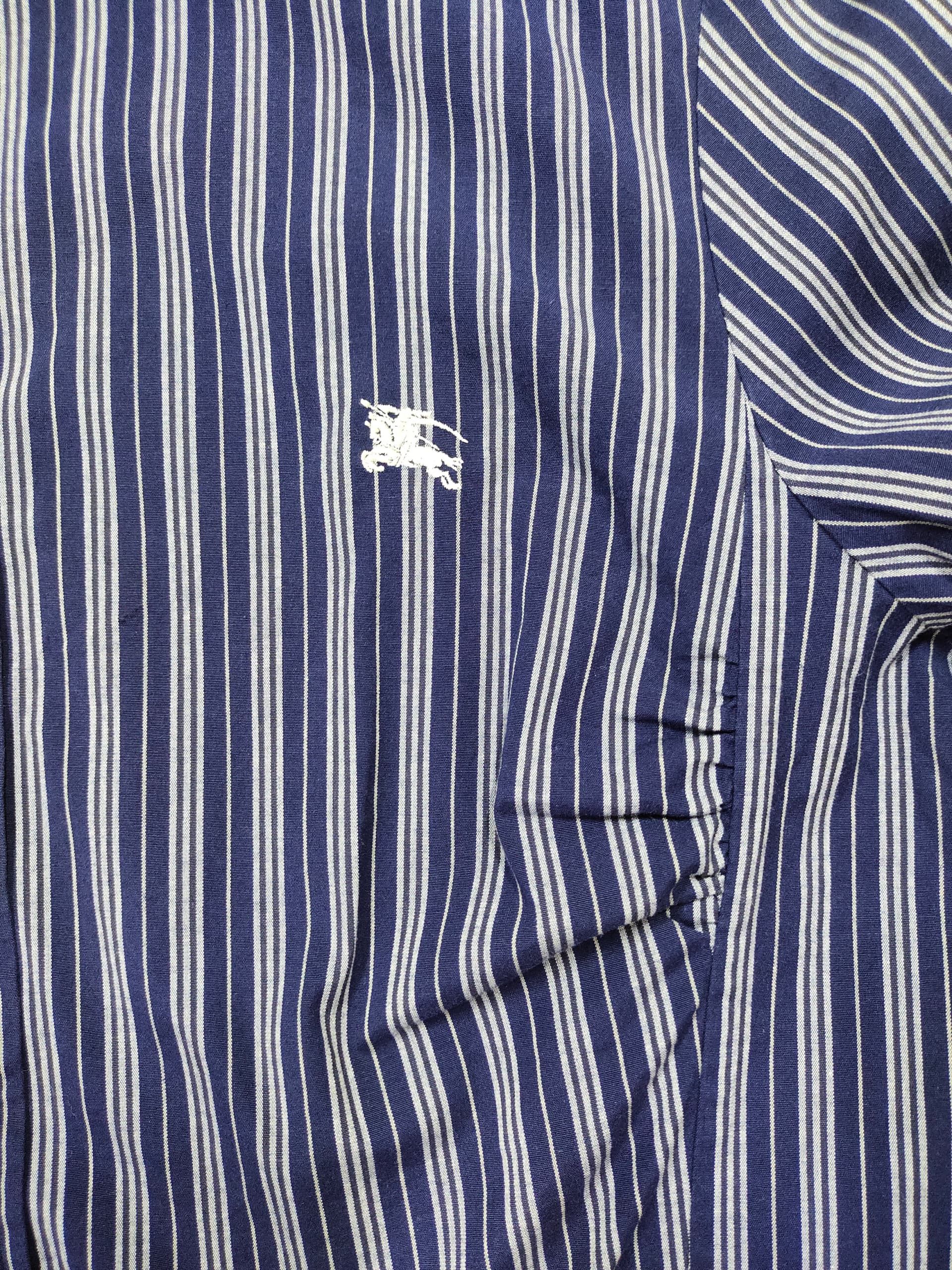 Burberry BURBERRY LONDON STRIPE LONG SLEEVE BUTTON UP SHIRT Size S / US 4 / IT 40 - 4 Thumbnail
