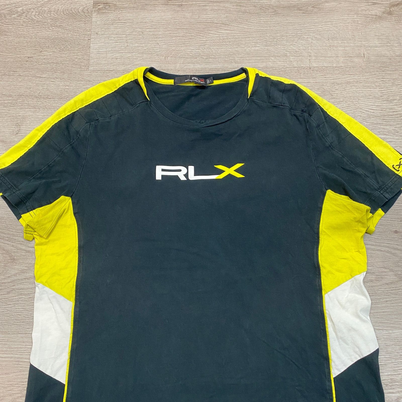 RLX Ralph Lauren × Ralph Lauren RLX Ralph Lauren Colorblock T Shirt Large Y2K Streetwear Size US L / EU 52-54 / 3 - 2 Thumbnail