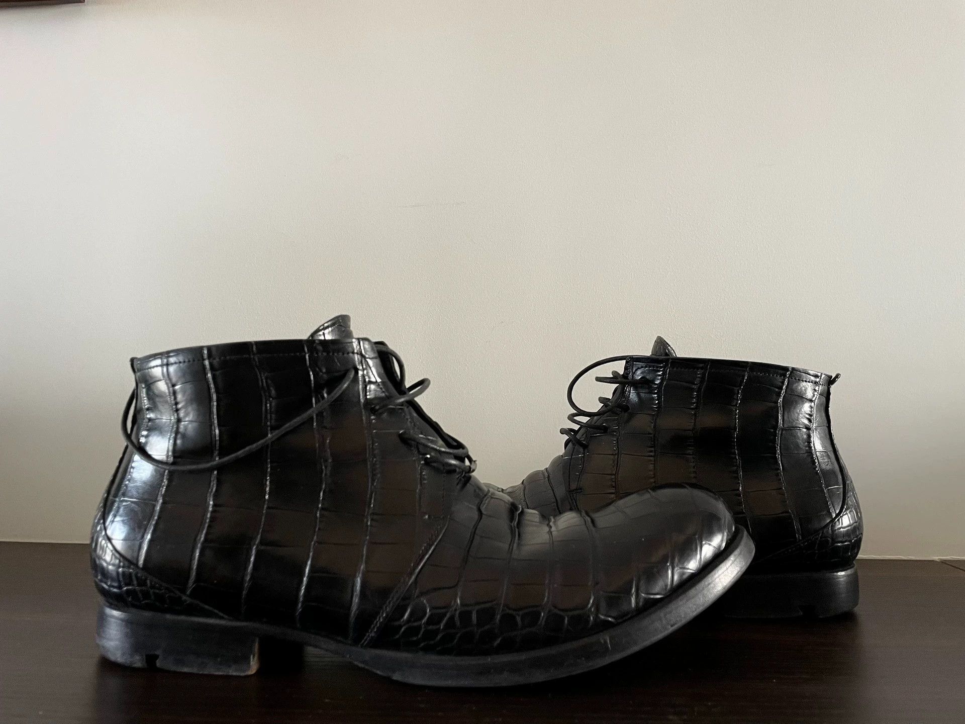 Other Layer0 1:1 Custom Thai Croc Leather 1of1 Size 43 Size US 10 / EU 43 - 2 Thumbnail