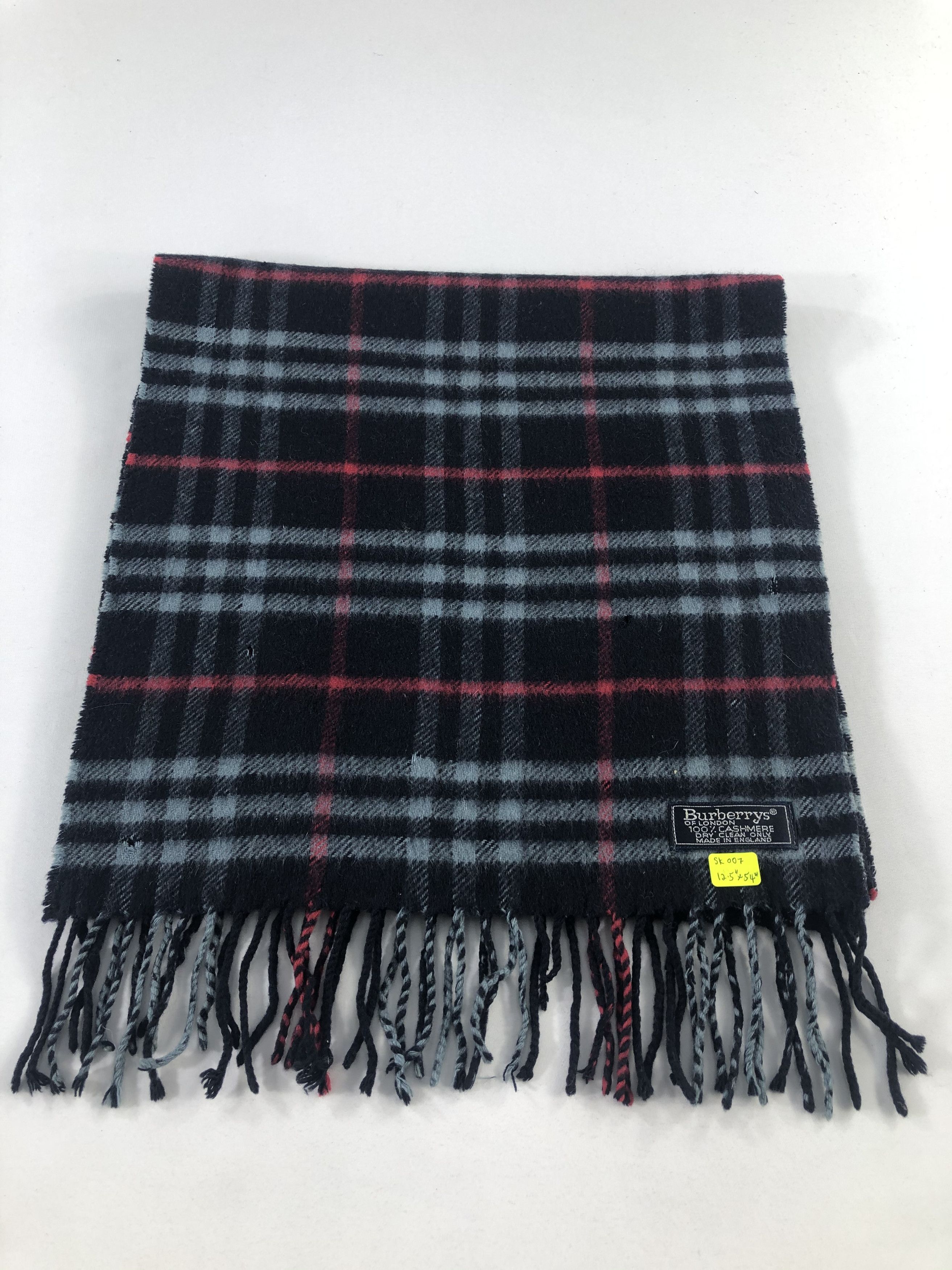 Burberry Burberry Cashmere Scarf / Muffler / Neckwear Size ONE SIZE - 7 Thumbnail