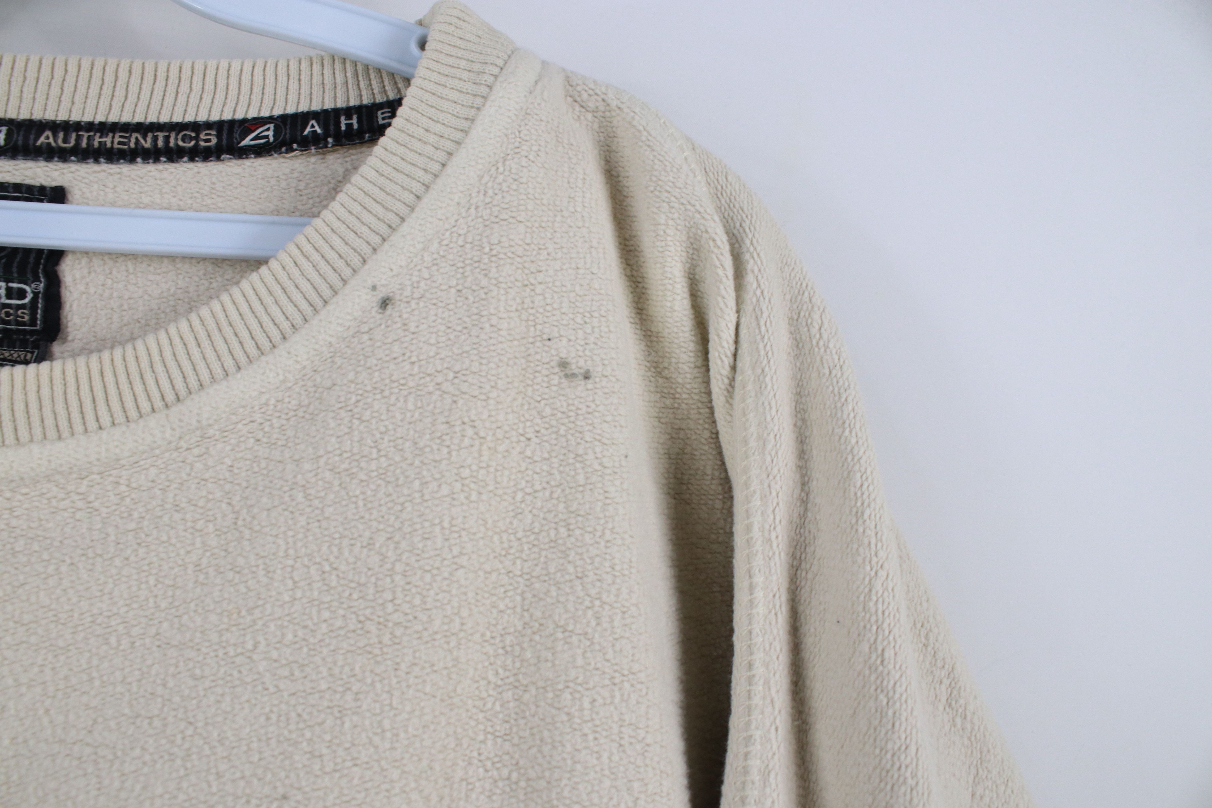 Vintage Vintage Reverse Longaberger Golf Club Sweatshirt Beige Size US XL / EU 56 / 4 - 6 Thumbnail
