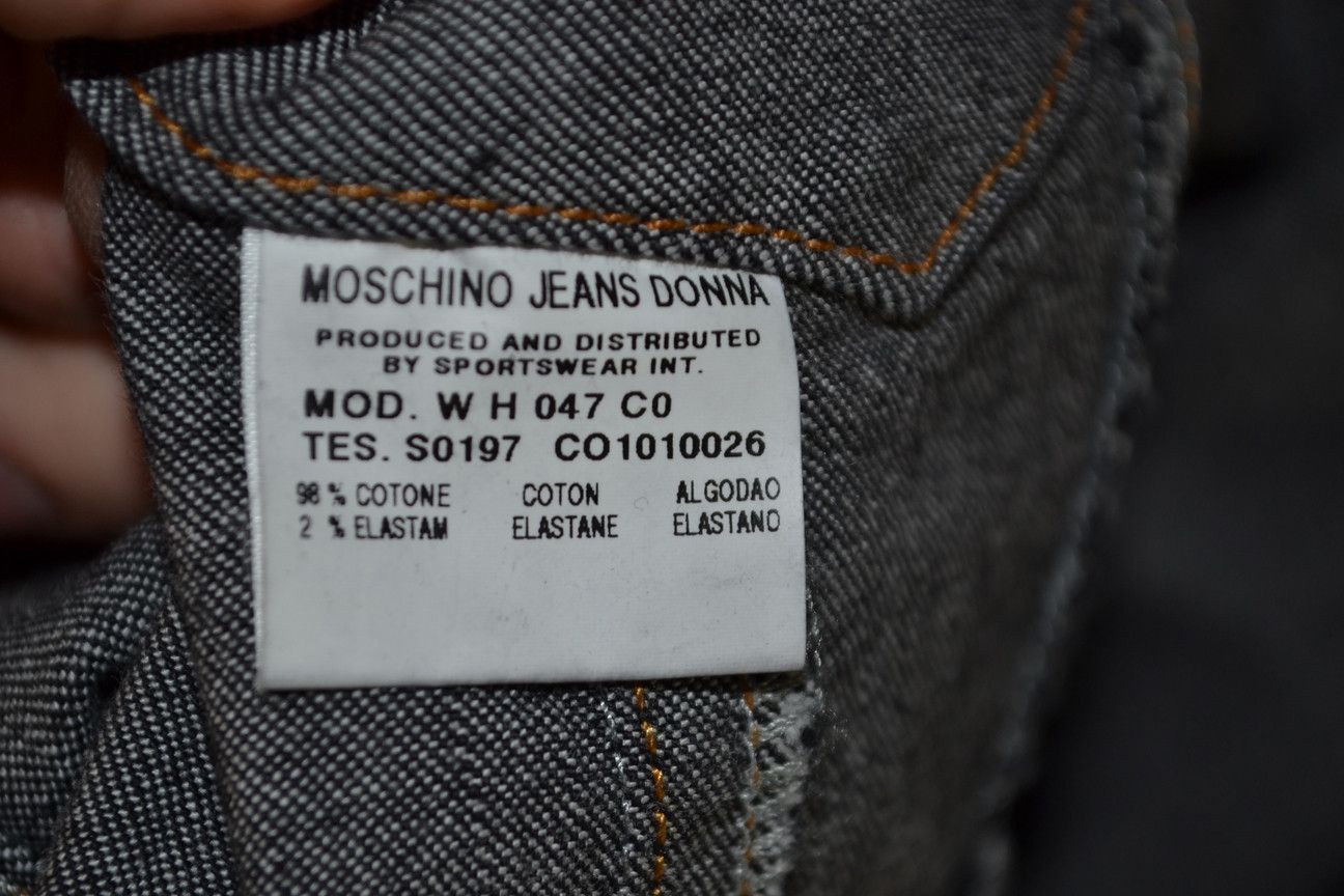 Moschino × Vintage Vintage Moschino Denim Jacket Size M / US 6-8 / IT 42-44 - 8 Thumbnail