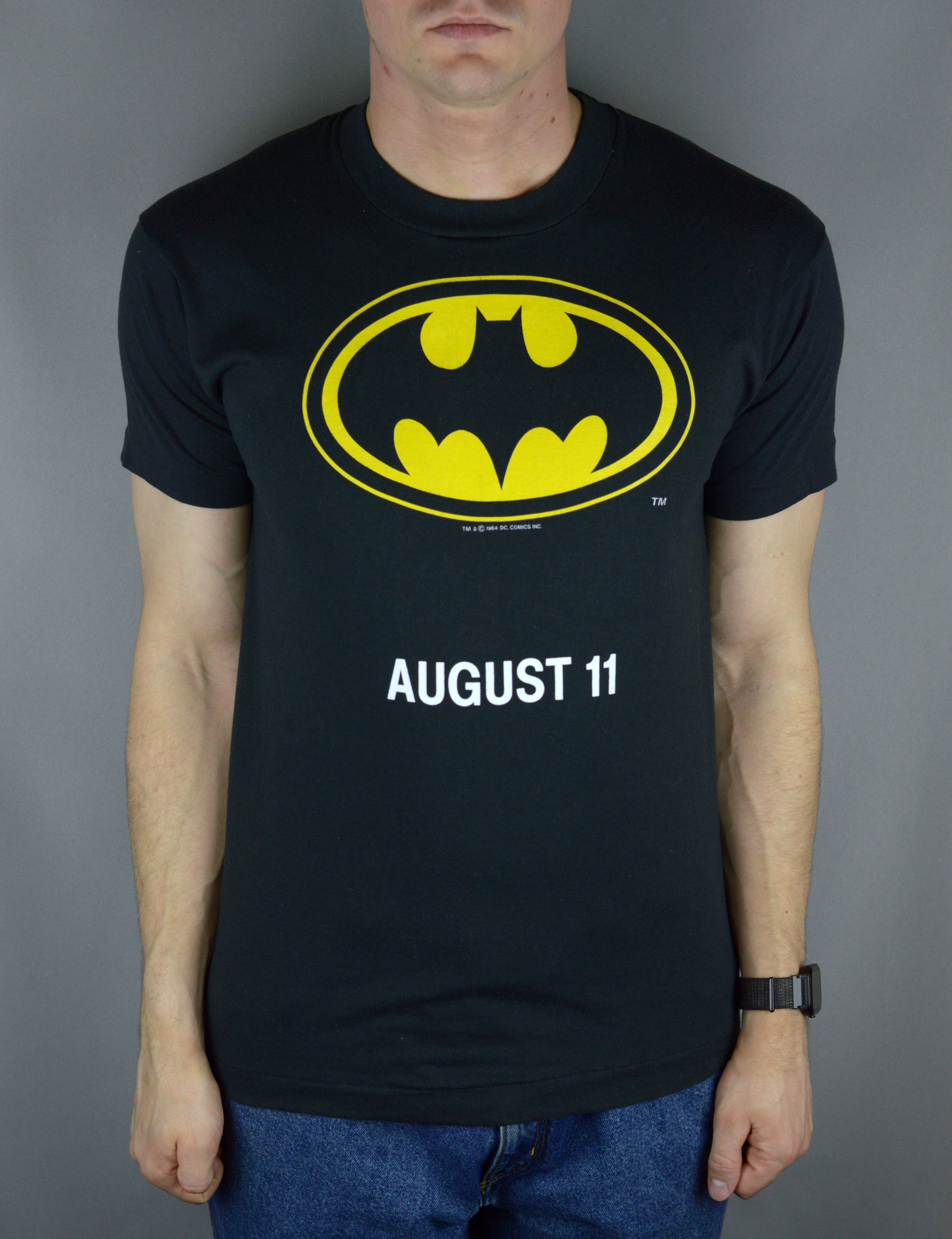 Vintage Vintage Batman 1964 DC Comics 80s t shirt Size US L / EU 52-54 / 3 - 1 Thumbnail