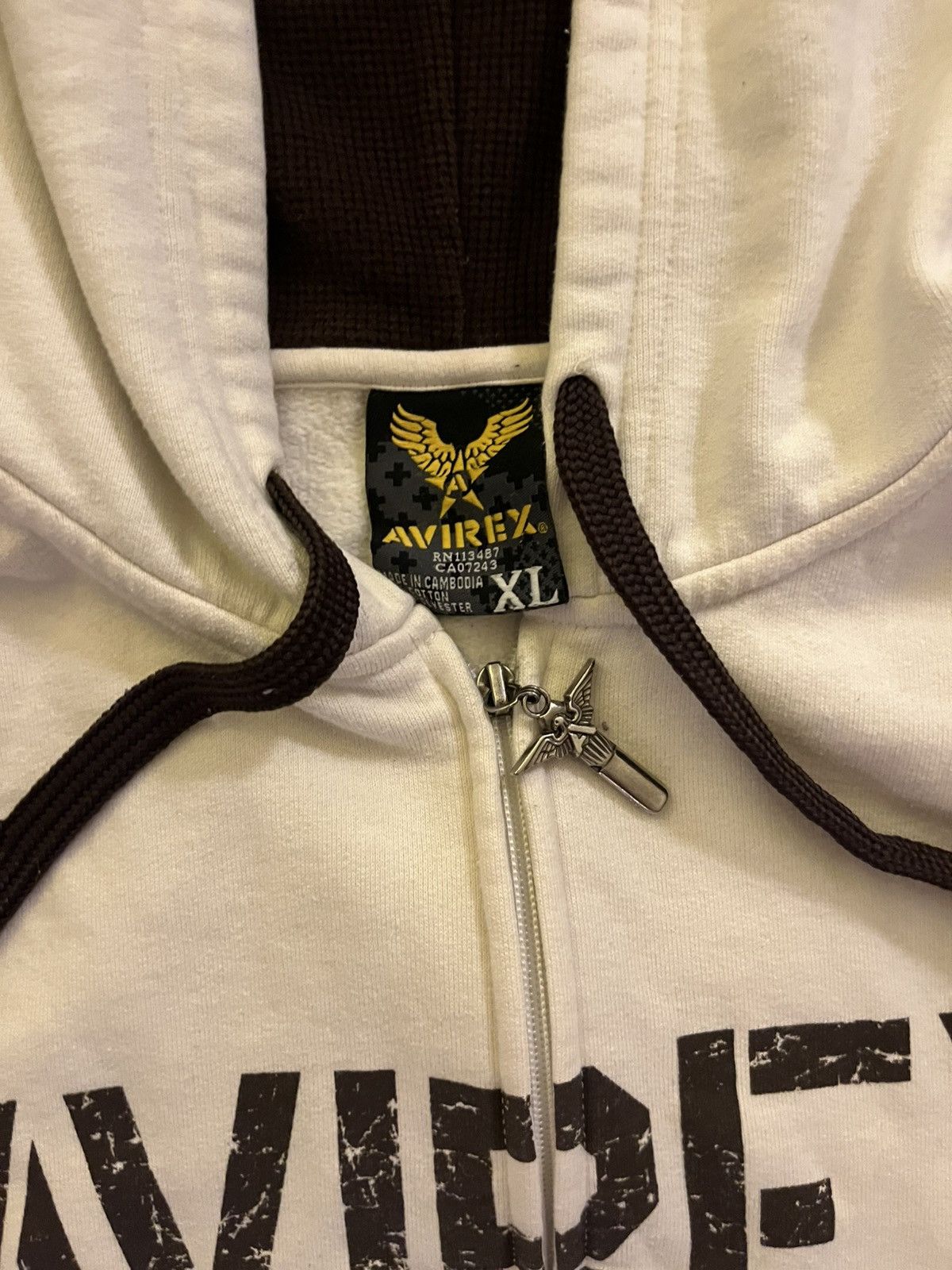 Avirex Avirex Zip Up hoodie Size US XL / EU 56 / 4 - 2 Thumbnail