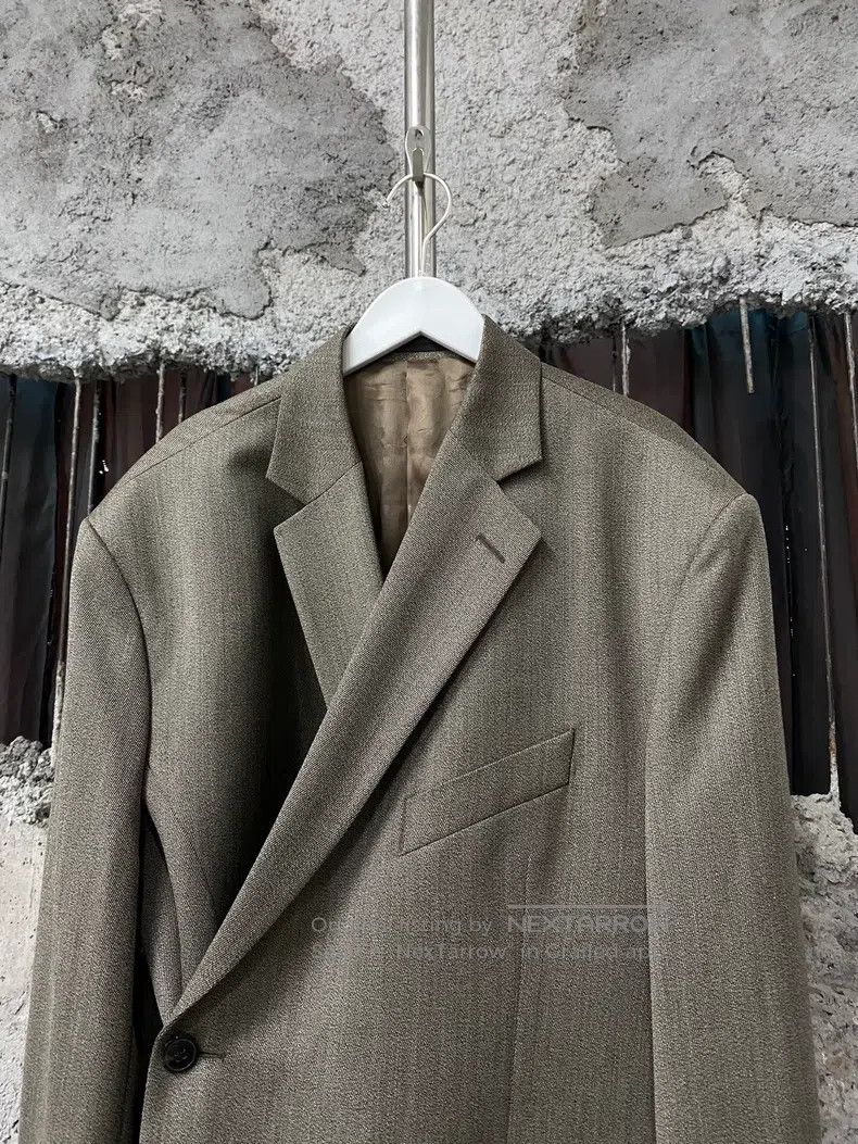 Martine Rose Martine Rose size s Slant Front Pleated Suit Jacket Size 36S - 3 Thumbnail