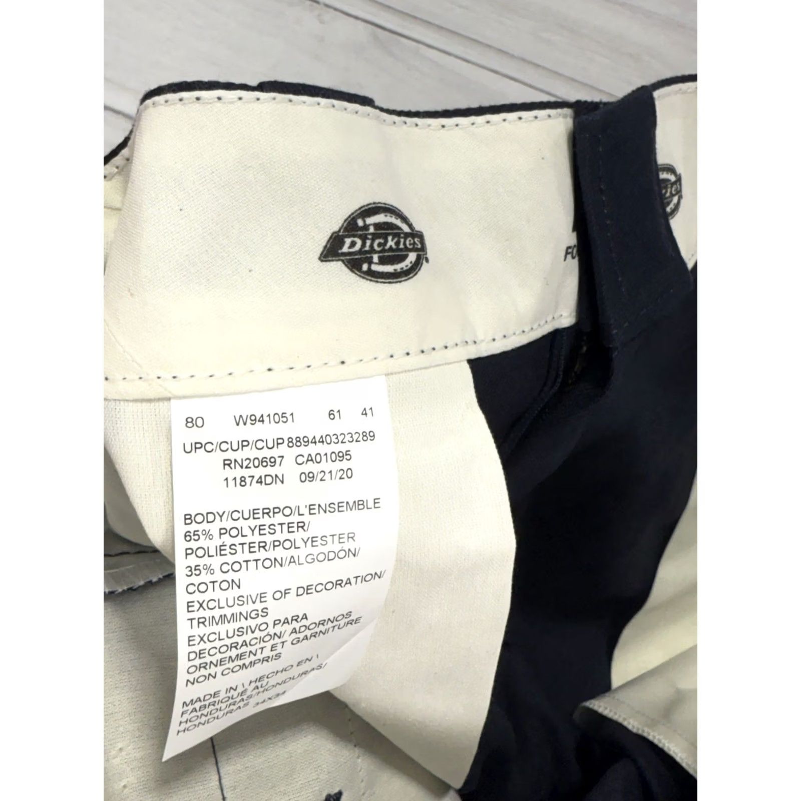 Dickies VINTAGE? No. Dickies Pants Mens 34x34 Blue 874 Flex Work Pant Utility Skate Straight Leg NWT Size US 34 / EU 50 - 5 Thumbnail