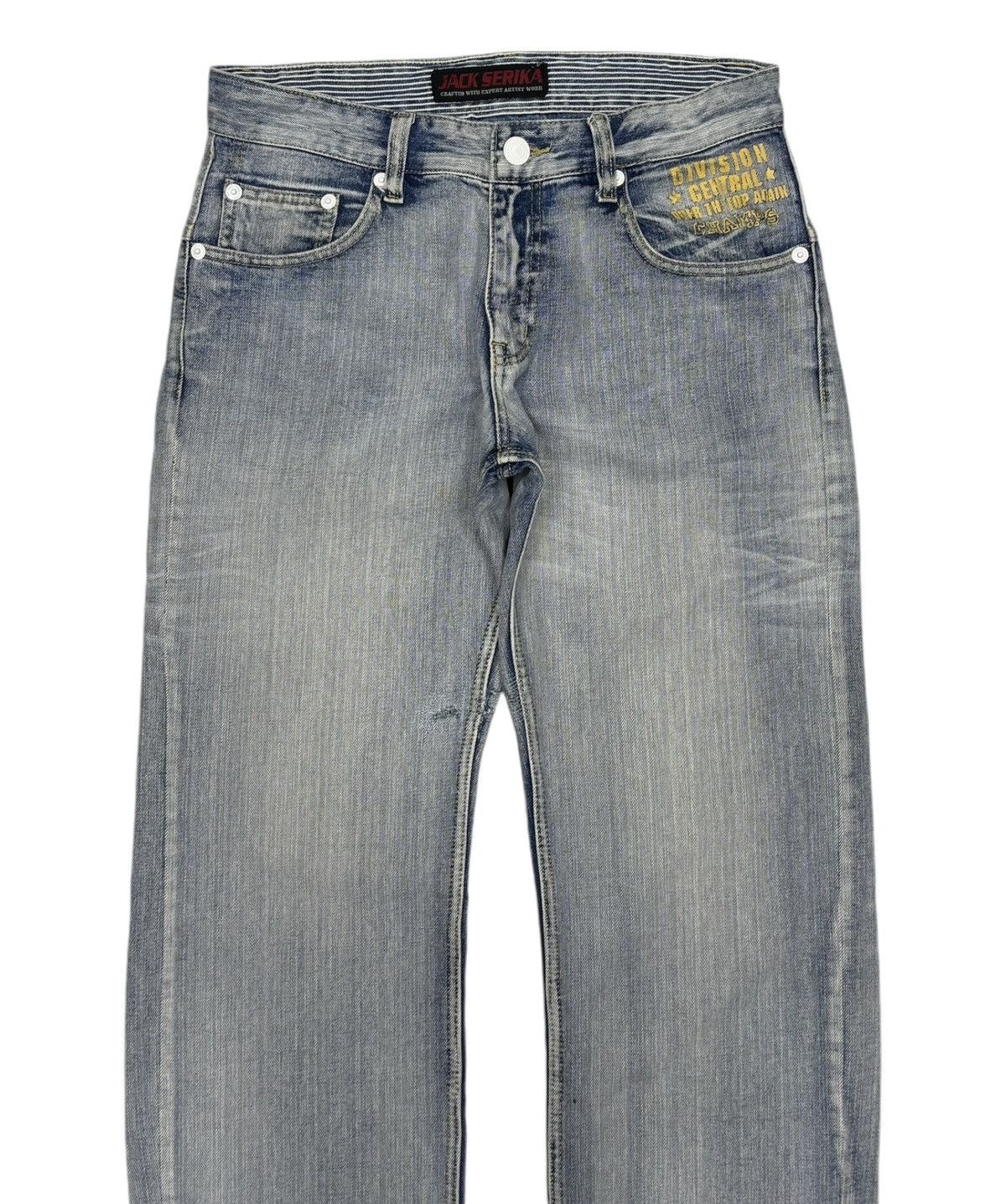 Japanese Brand × Vintage 🔥BAGGY JEANS JACK SERIKA WASHED DISTRESSED DENIM Size US 32 / EU 48 - 7 Thumbnail