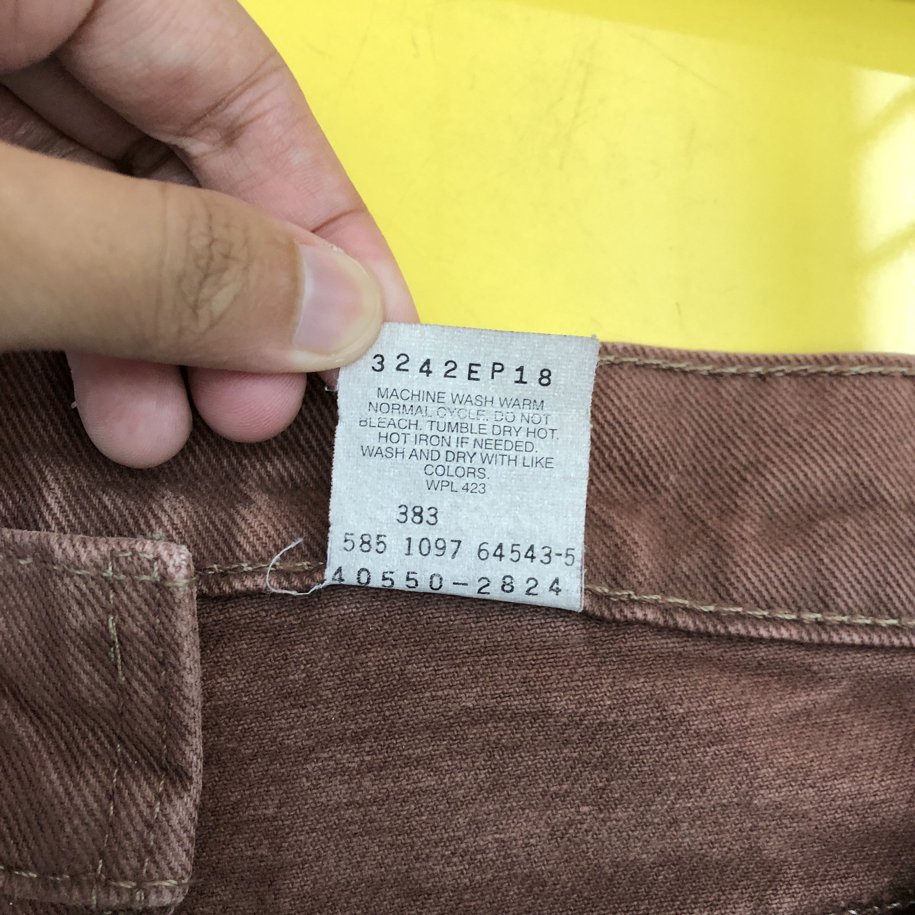 Levi's Vintage Levis 550 Baggy Jeans Levi's Faded Light Wash Denim Size US 32 / EU 48 - 10 Thumbnail