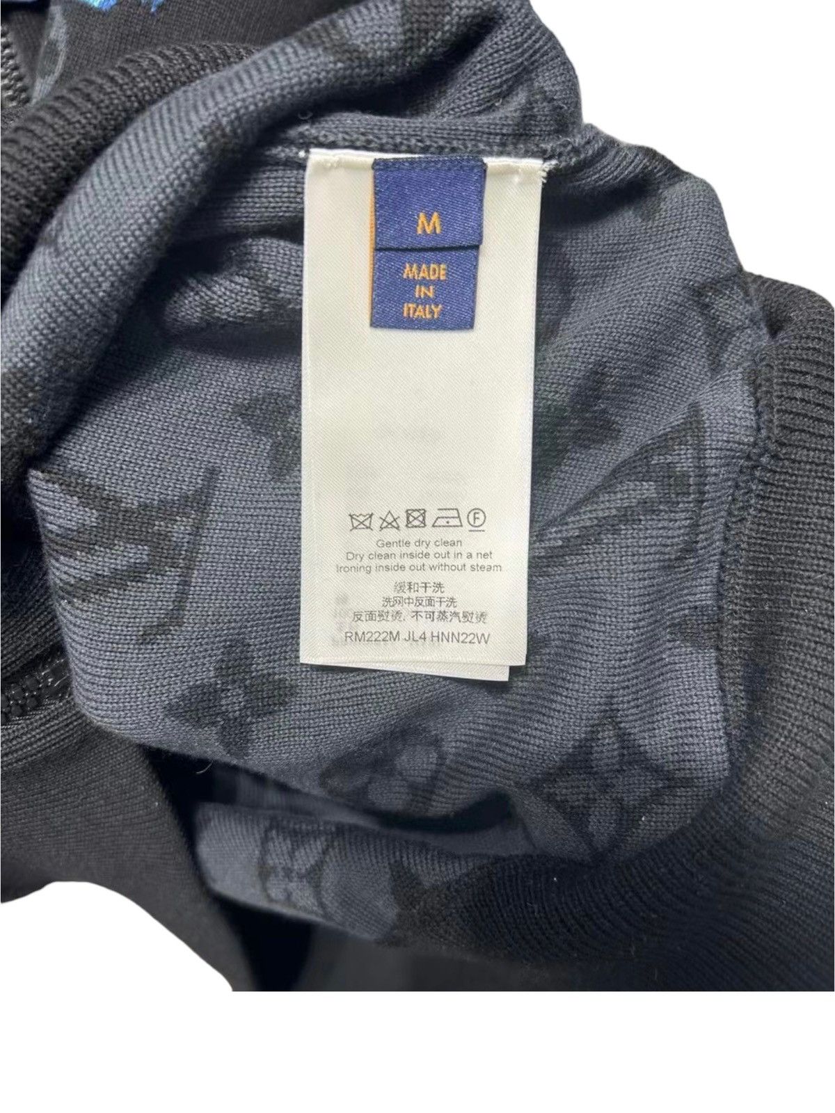 Louis Vuitton LOUIS VUITTON M Graffiti Monogram Zipup Long Sleeve Jacket Size US M / EU 48-50 / 2 - 6 Thumbnail