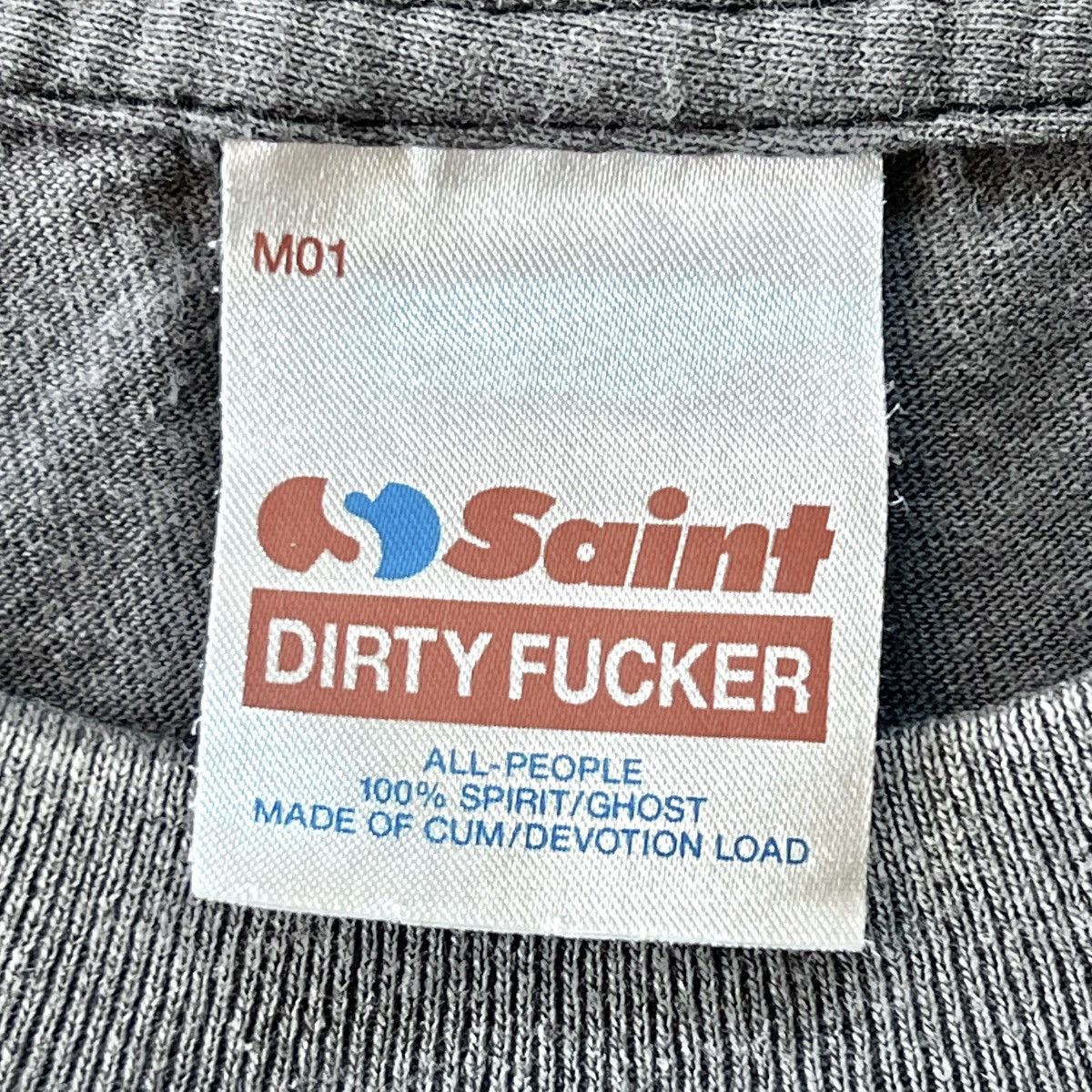 Saint Michael ❤️‍🔥 FIST TEE - POWER - SAINT MXXXXXX F/W 2025 Size US XXL / EU 58 / 5 - 16 Thumbnail