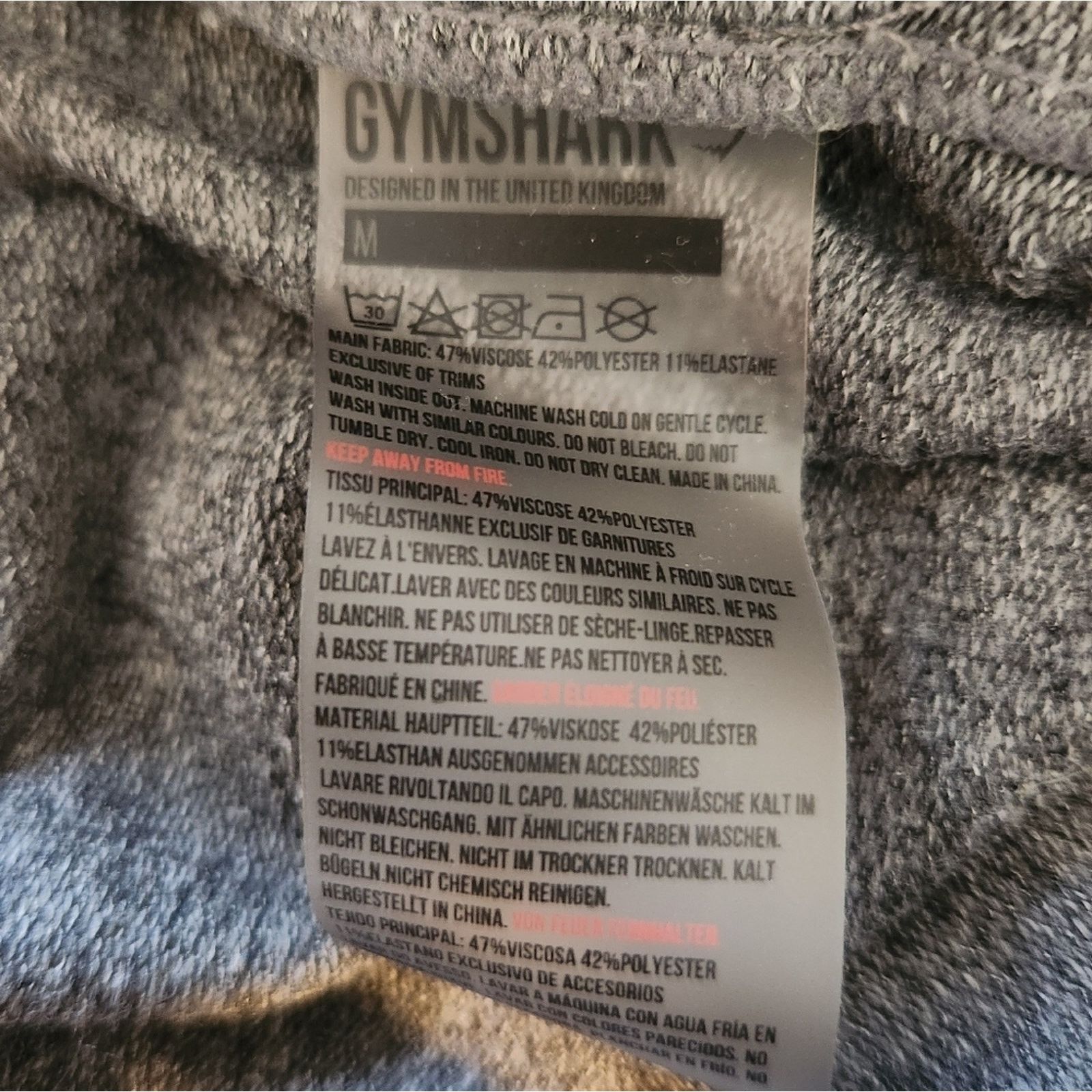Gymshark Gymshark Slounge Cinched Waist Joggers Medium Size 29" - 6 Thumbnail