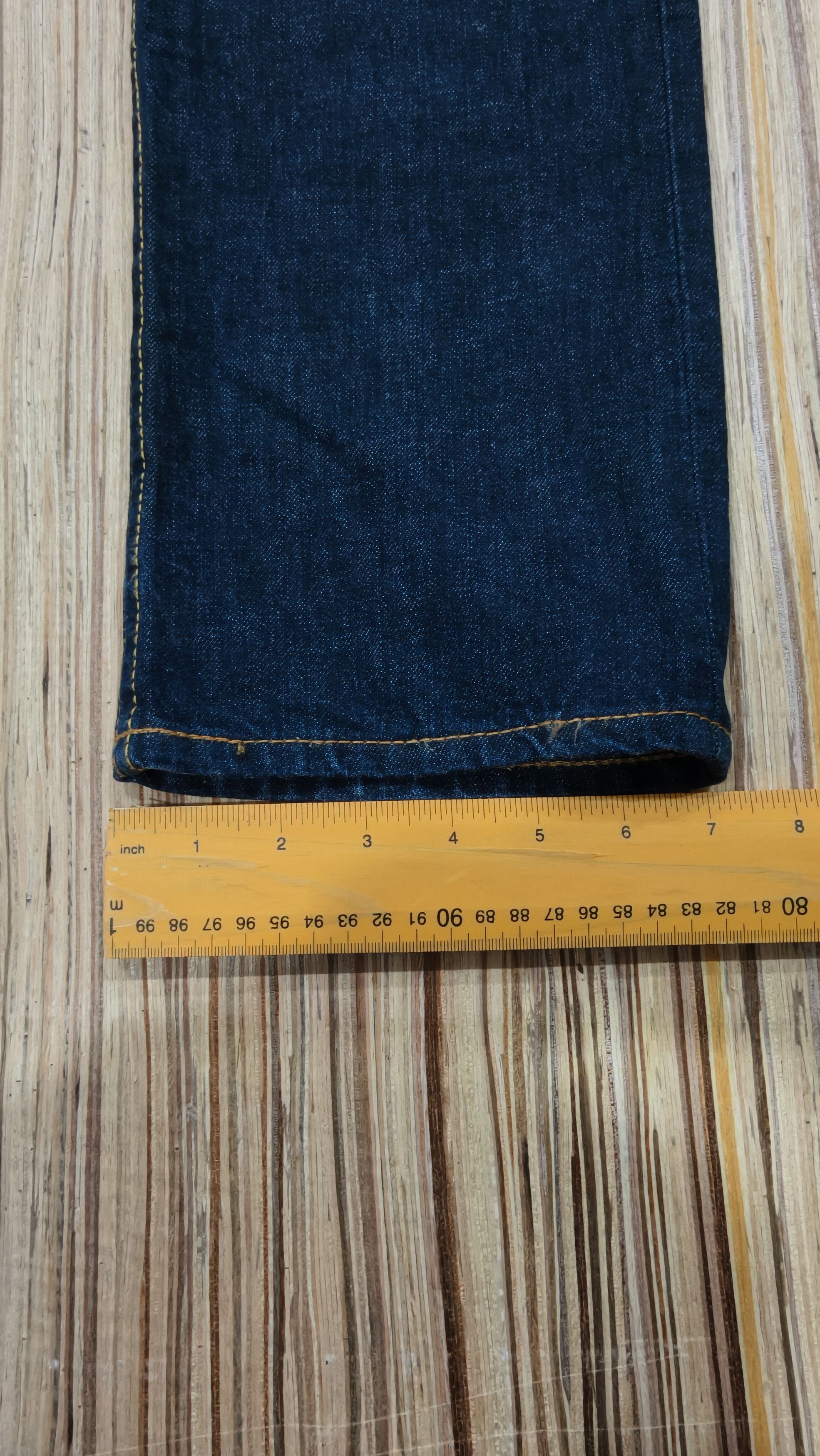 Japanese Brand Japanese Co&Lu Big Logo Denim Jeans Size US 30 / EU 46 - 8 Thumbnail