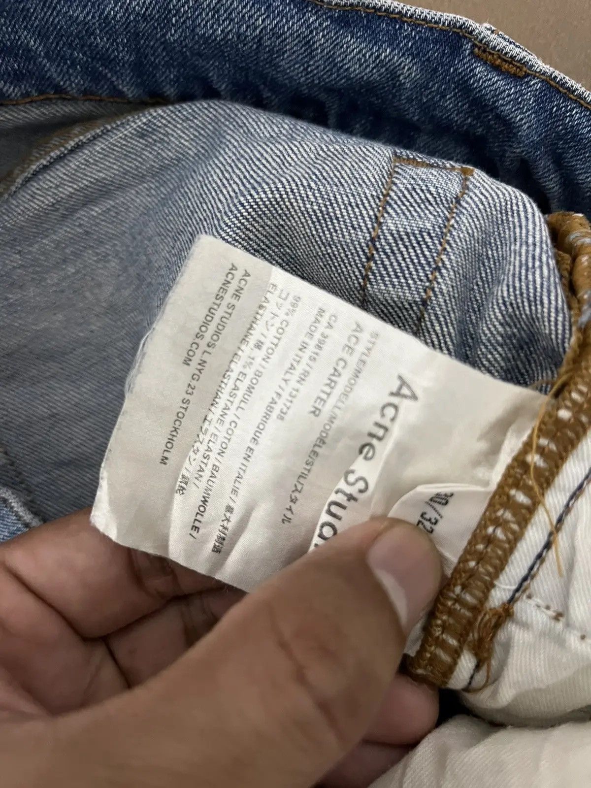 Acne Studios 💥Authentic The Antwerp Seven Acne Studios Skinny Jeans Size US 30 / EU 46 - 13 Thumbnail