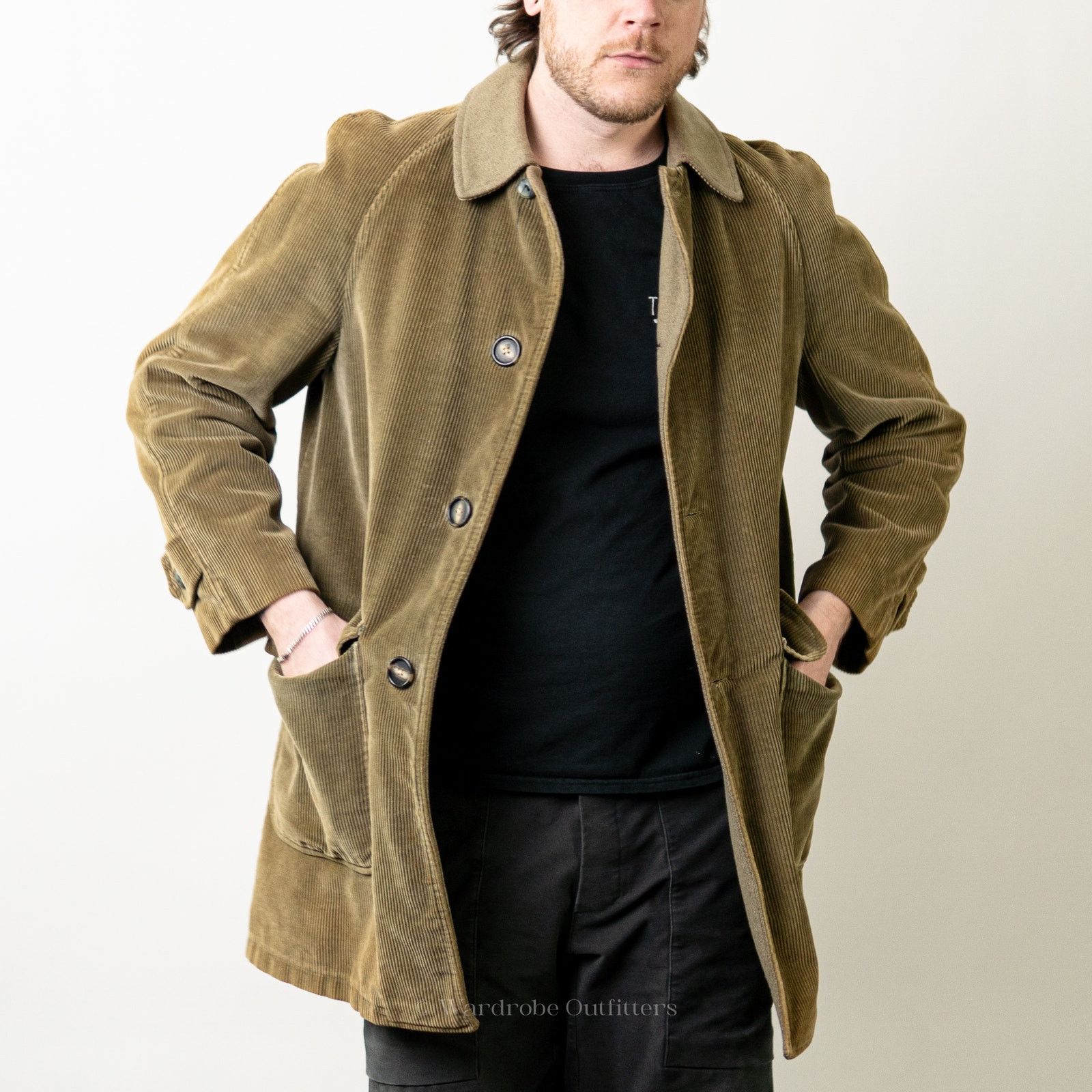 Vintage Vintage 1960's Cresco Corduroy Sherpa Lined Collared Coat Size US M / EU 48-50 / 2 - 3 Thumbnail