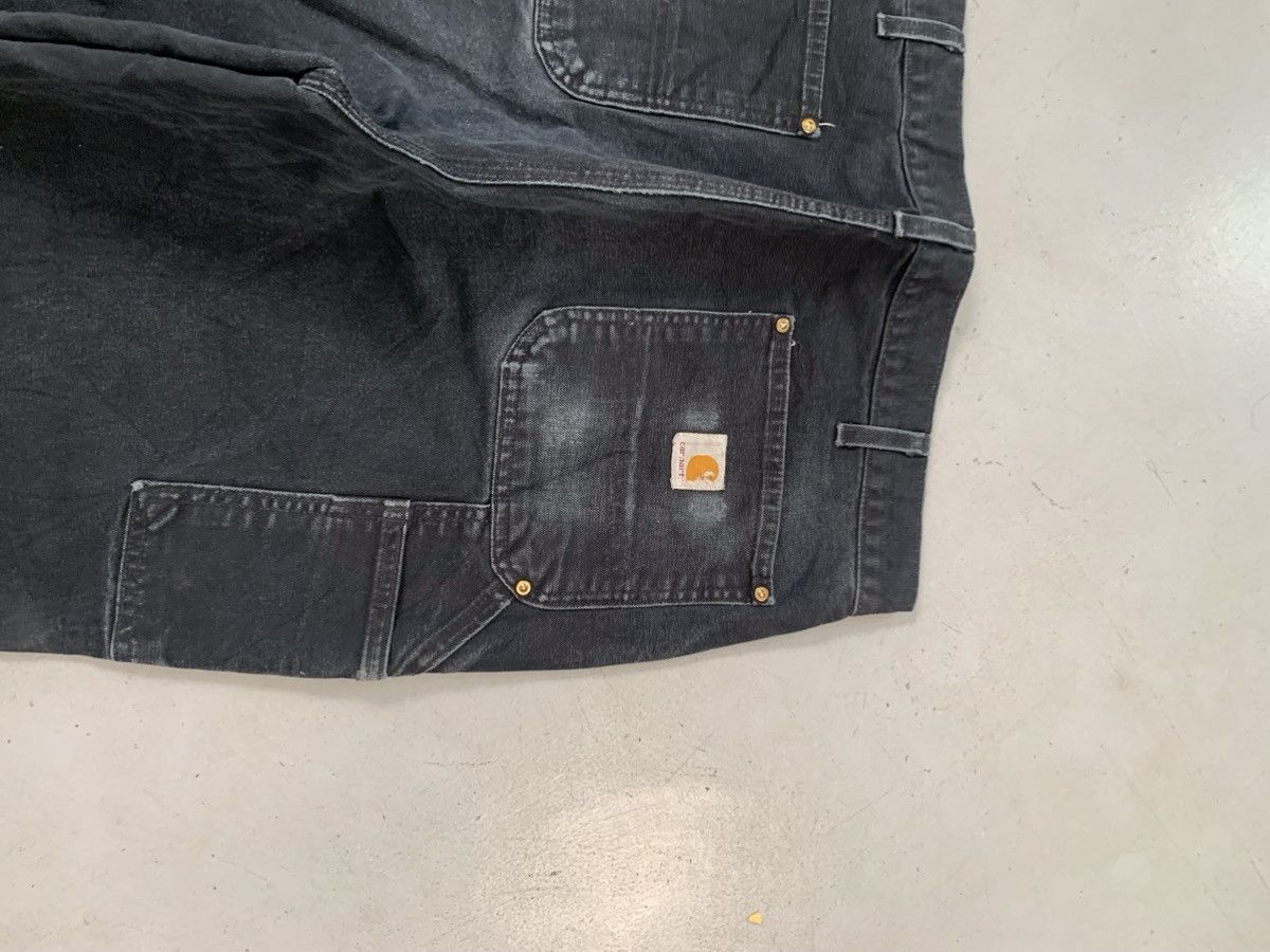 Carhartt Vintage Carhartt b01 BLK double knee denim Size US 38 / EU 54 - 8 Thumbnail