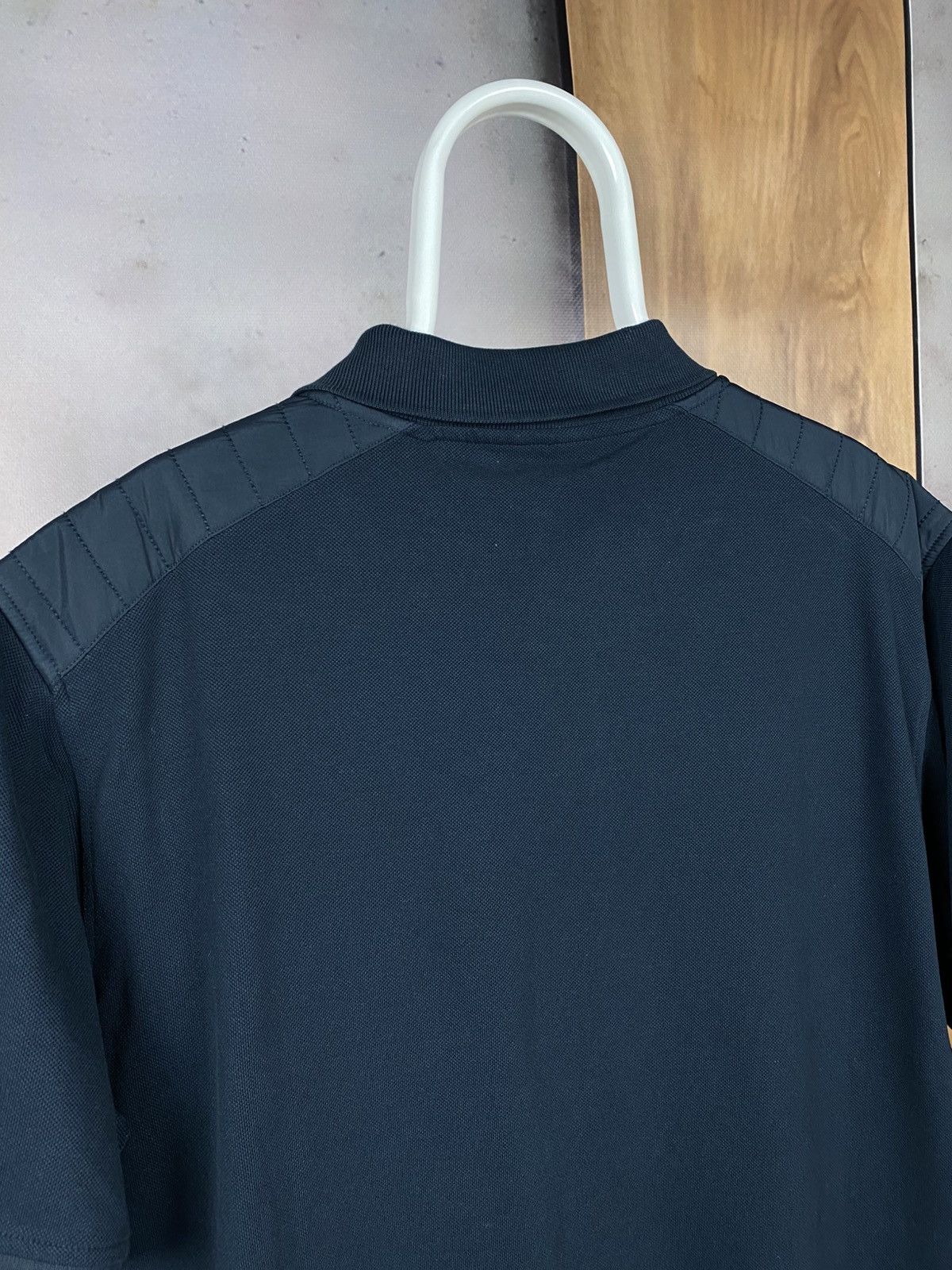 Belstaff 🌑Polo T-Shirt Belstaff Nylon Shoulder Inserts 🌑 Size US XXL / EU 58 / 5 - 10 Thumbnail