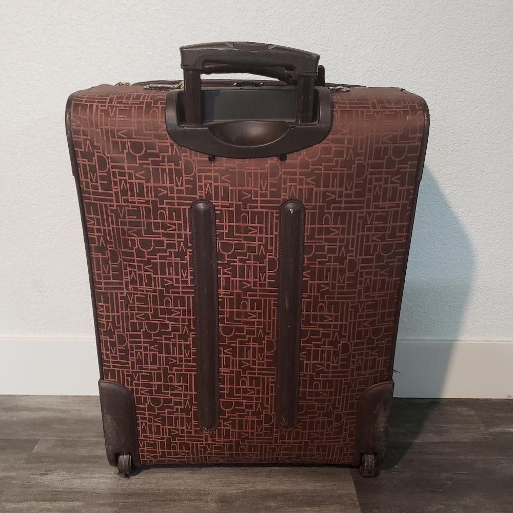 Diane von Furstenberg Chocolate | DVF | Signature Logo L Luggage Size ONE SIZE - 4 Thumbnail