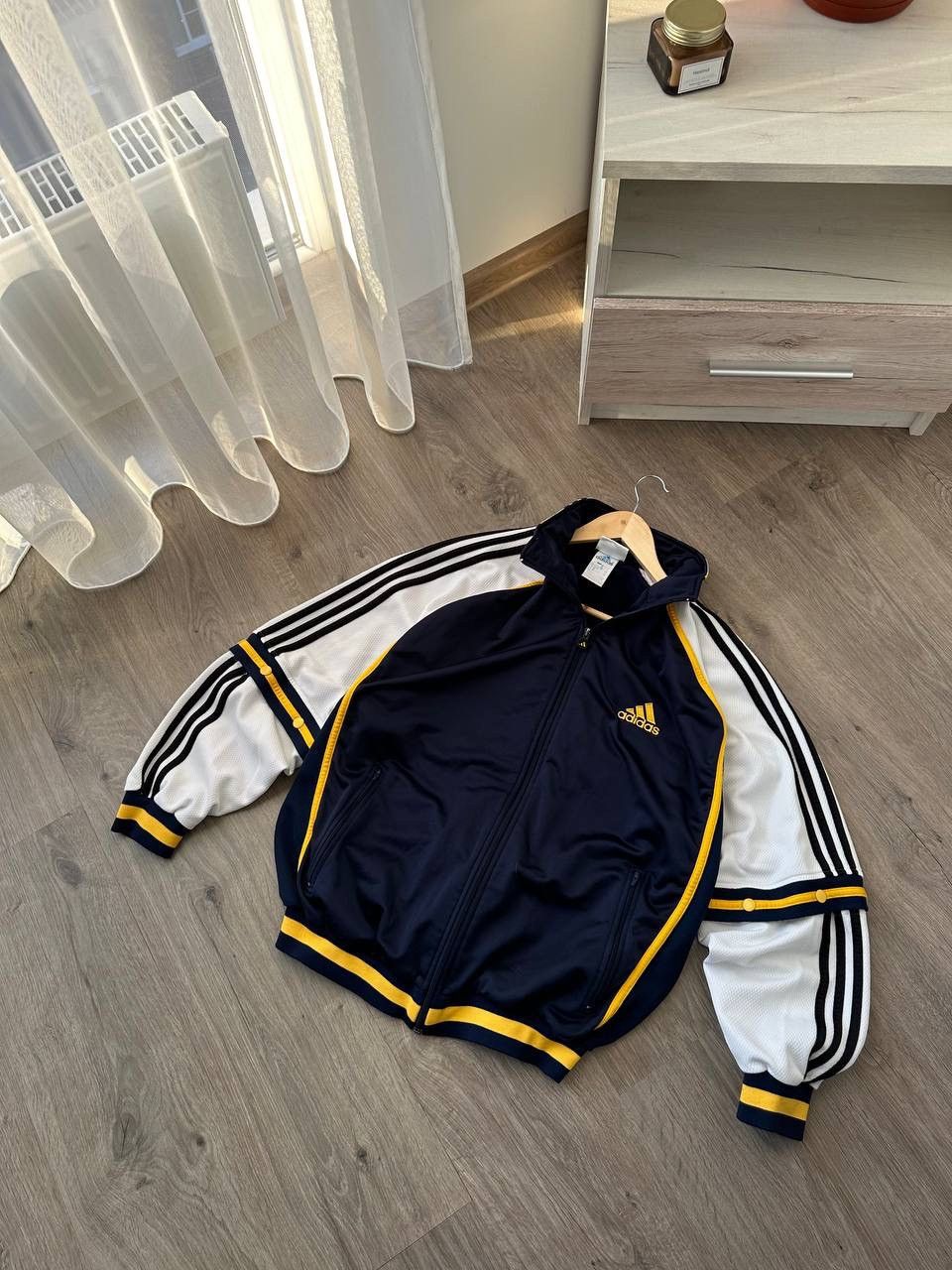 Adidas × Vintage Vintage Adidas Transforms Sportswear Full Zip Hoodie Size US L / EU 52-54 / 3 - 2 Thumbnail