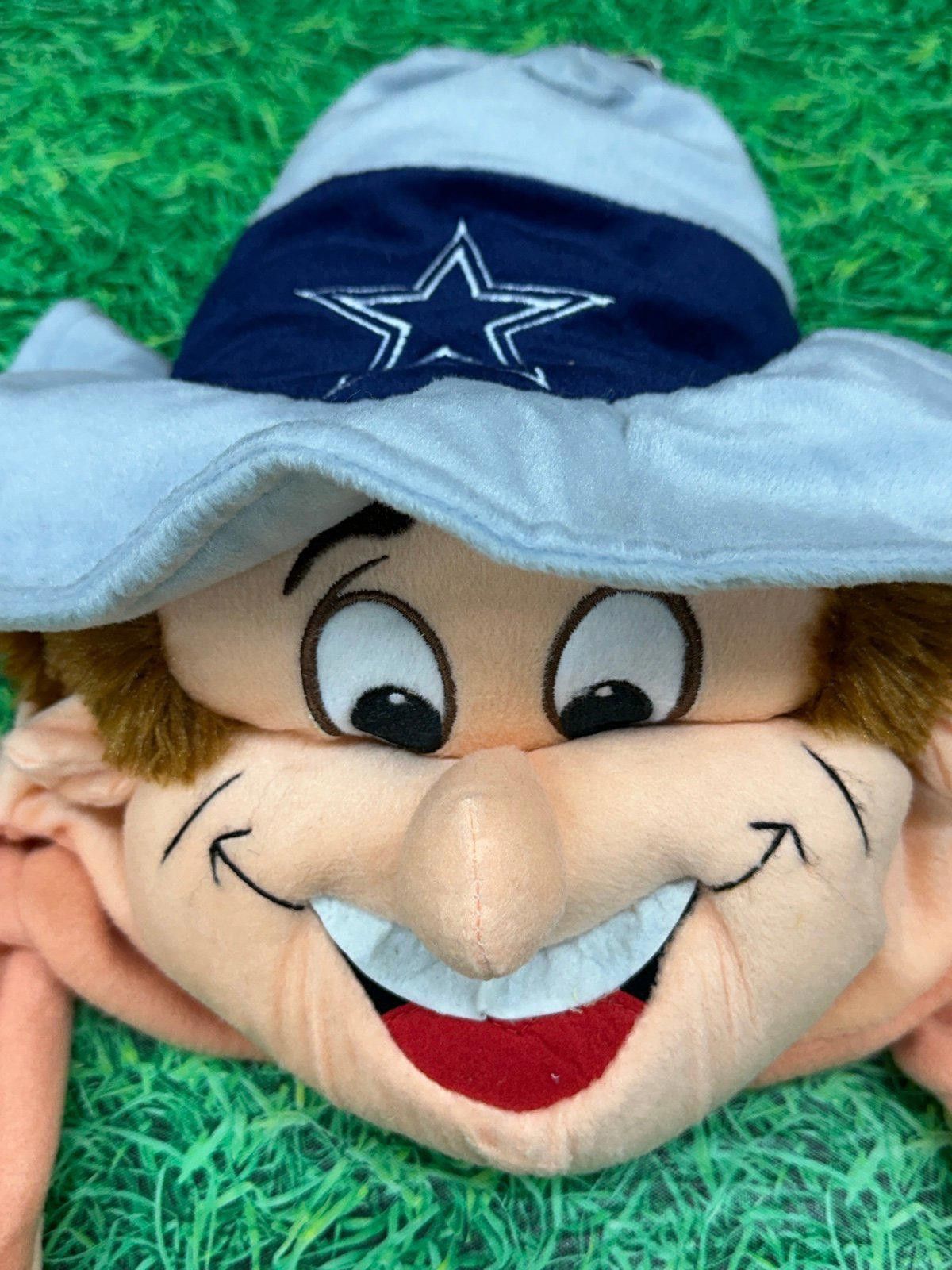 Designer Dallas Cowboys Mascot Hat NFL Adult Size Cap Size ONE SIZE - 2 Thumbnail