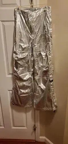 Other Silver Pants Cargo Baggy Size US 32 / EU 48 - 3 Thumbnail