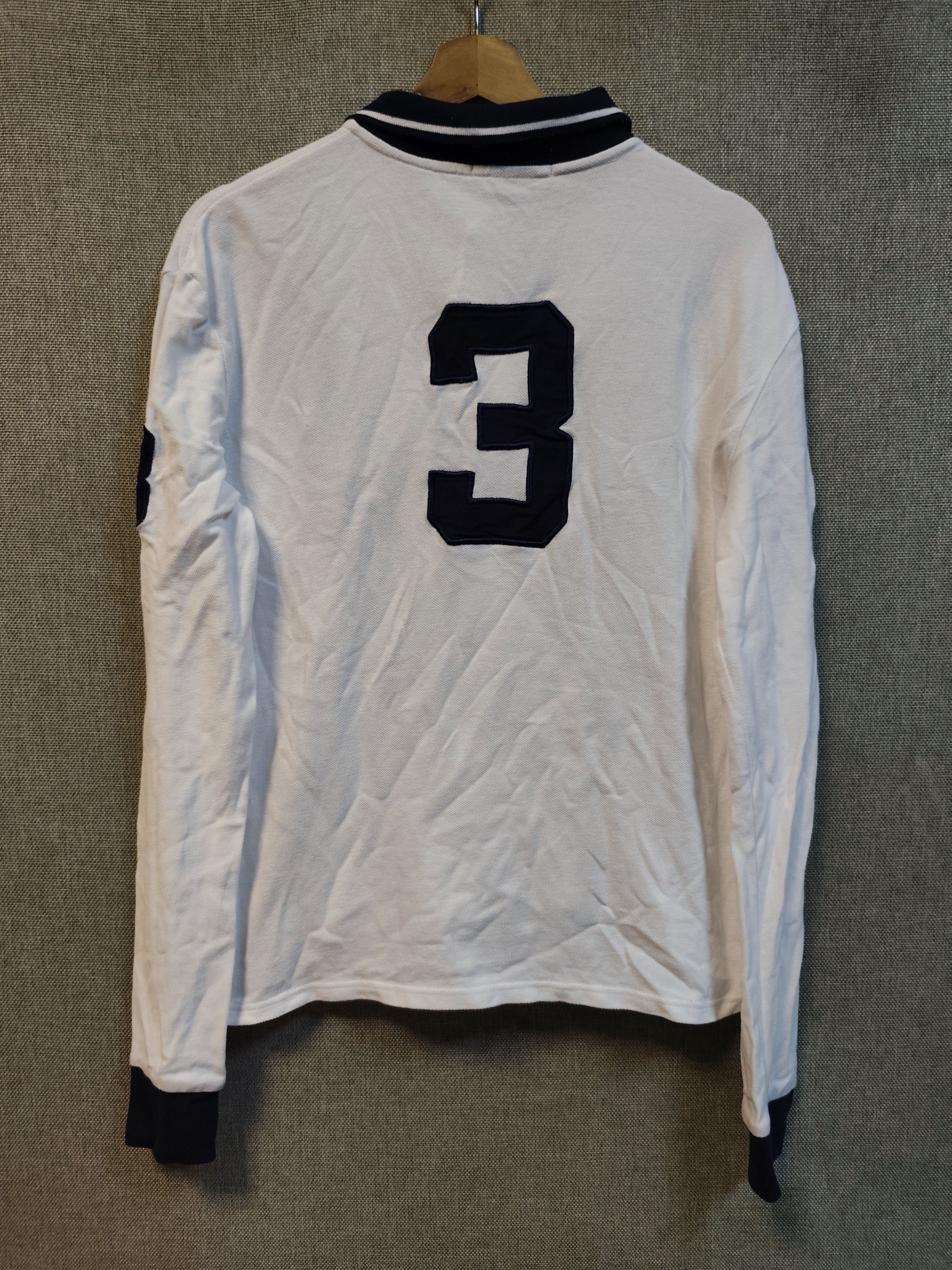 Polo Ralph Lauren Vintage Long Sleeve Polo Ralph Lauren Paris Size US M / EU 48-50 / 2 - 2 Thumbnail