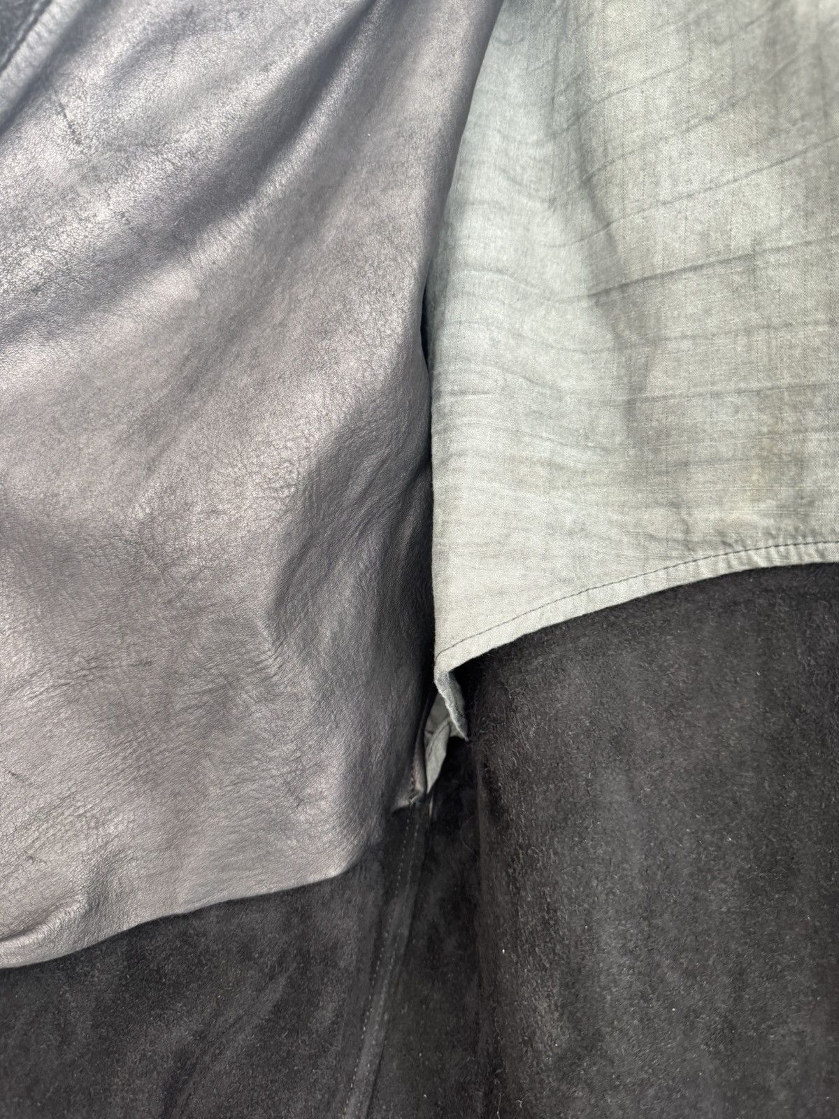 Guidi Guidi x Layer-0 Leather Jacket CBM-BLKT Size US L / EU 52-54 / 3 - 6 Thumbnail