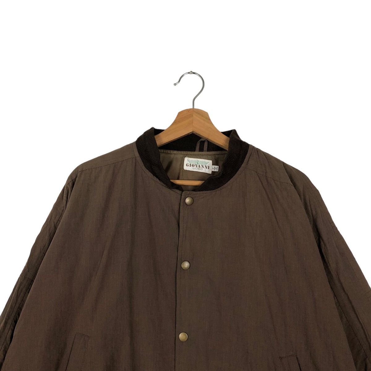 Japanese Brand 🔥VINTAGE BOMBER JACKET GIOVANNI UOMO ISSEY MIYAKE Size US M / EU 48-50 / 2 - 3 Thumbnail