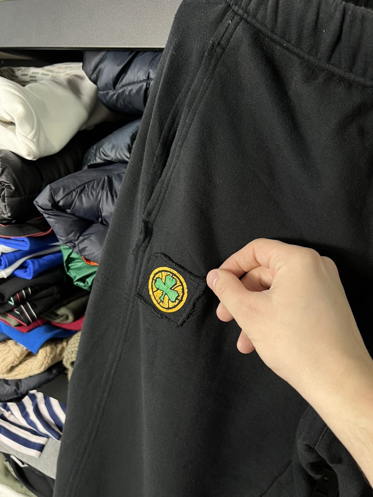 Adidas Adidas x Celtics Vintage Sweatpants Black XL Asia NBA Rare Size US 36 / EU 52 - 8 Thumbnail