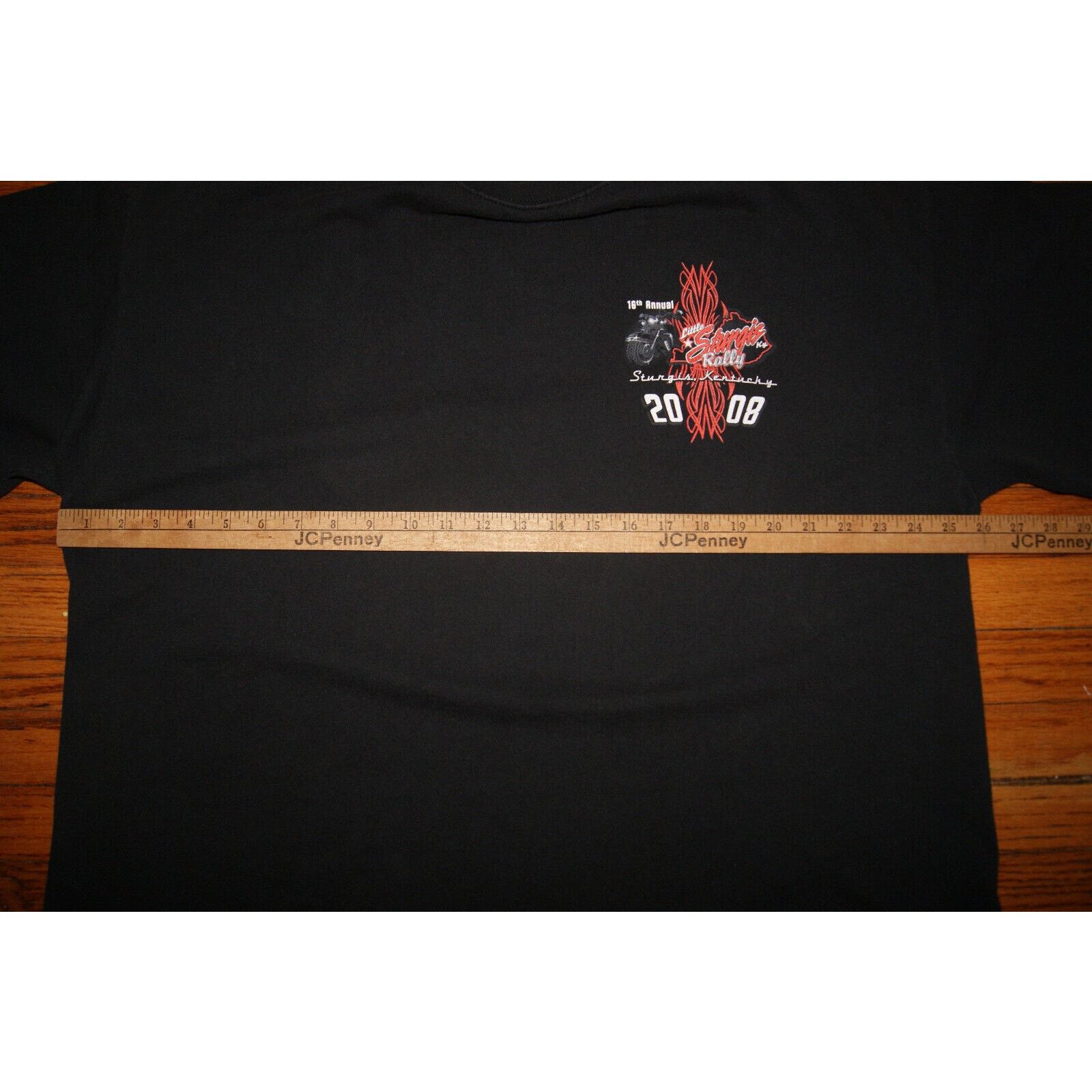 Delta 2008 Little Sturgis Kentucky 2XL TShirt Motorcycle 2 Sided Size US XXL / EU 58 / 5 - 5 Thumbnail