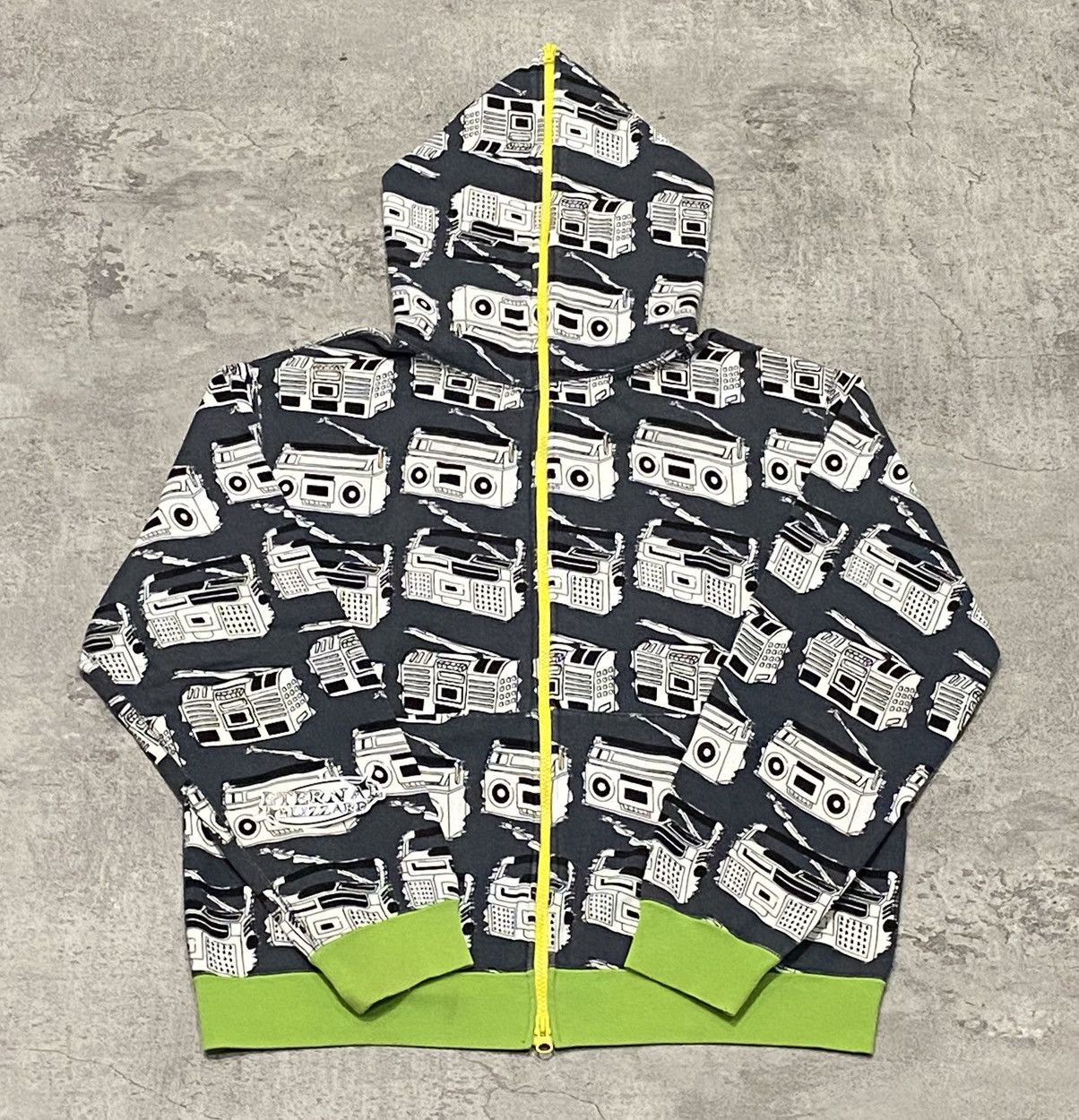 Billionaire Boys Club BBC Fullzip Boom Box OG Hoodie Size US M / EU 48-50 / 2 - 1 Thumbnail